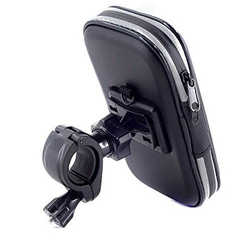 Waterproof Bike Phone Mount Bag - Touch Screen Accessible Top Tube Frame Pouch for iPhone 12 Pro Max/11 Pro Max & Samsung Galaxy S24 Ultra/S23 Ultra/S24+/S23+/S23 FE/A55/A54/A15/A34/A33 - Perfect for Cycling, Commuting & Outdoor Adventures