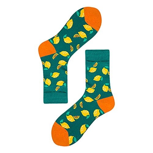 Funny Novelty Socks for Men & Women - Crazy Colorful Dress Socks with Food, Animal & Space Designs - Perfect for Christmas Gifts, Office Wear & Casual Outfits