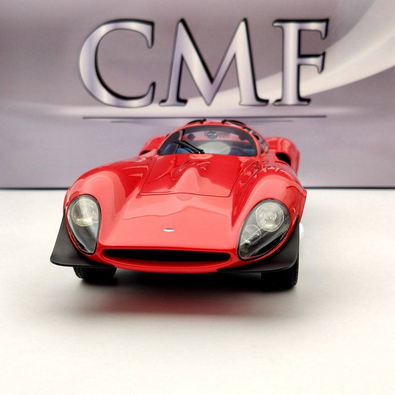 1/18 Scale Ferrari Thomassima III 1969 Red Resin Model Car - Limited Edition Collectible CMF18145 | Perfect for Display, Racing Enthusiast Gifts & Home Decor