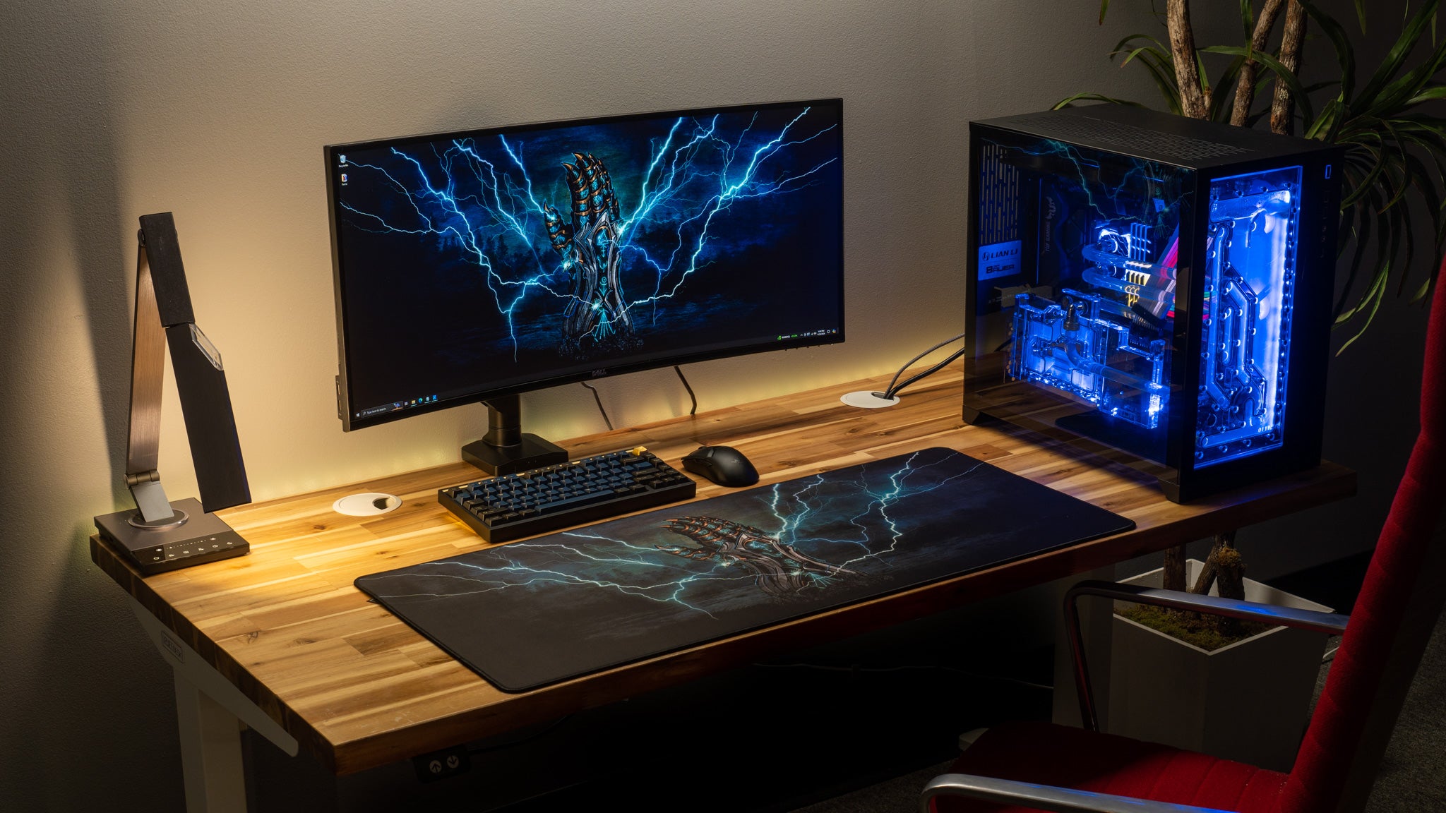 Zizaran Into the Mist Gaming Mouse Pad - Extra Large Desk Mat for PC & Console Gamers - Perfect for Gaming Setups, Streaming & Content Creation