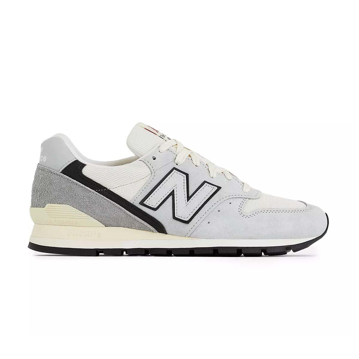 Original Title: in USA 996 'Grey Black'   Optimized Title: **Men's 996 Grey Black Sneakers - Lightweight Running Shoes for Men - Comfortable Casual Walking Shoes for Workout & Daily Wear**