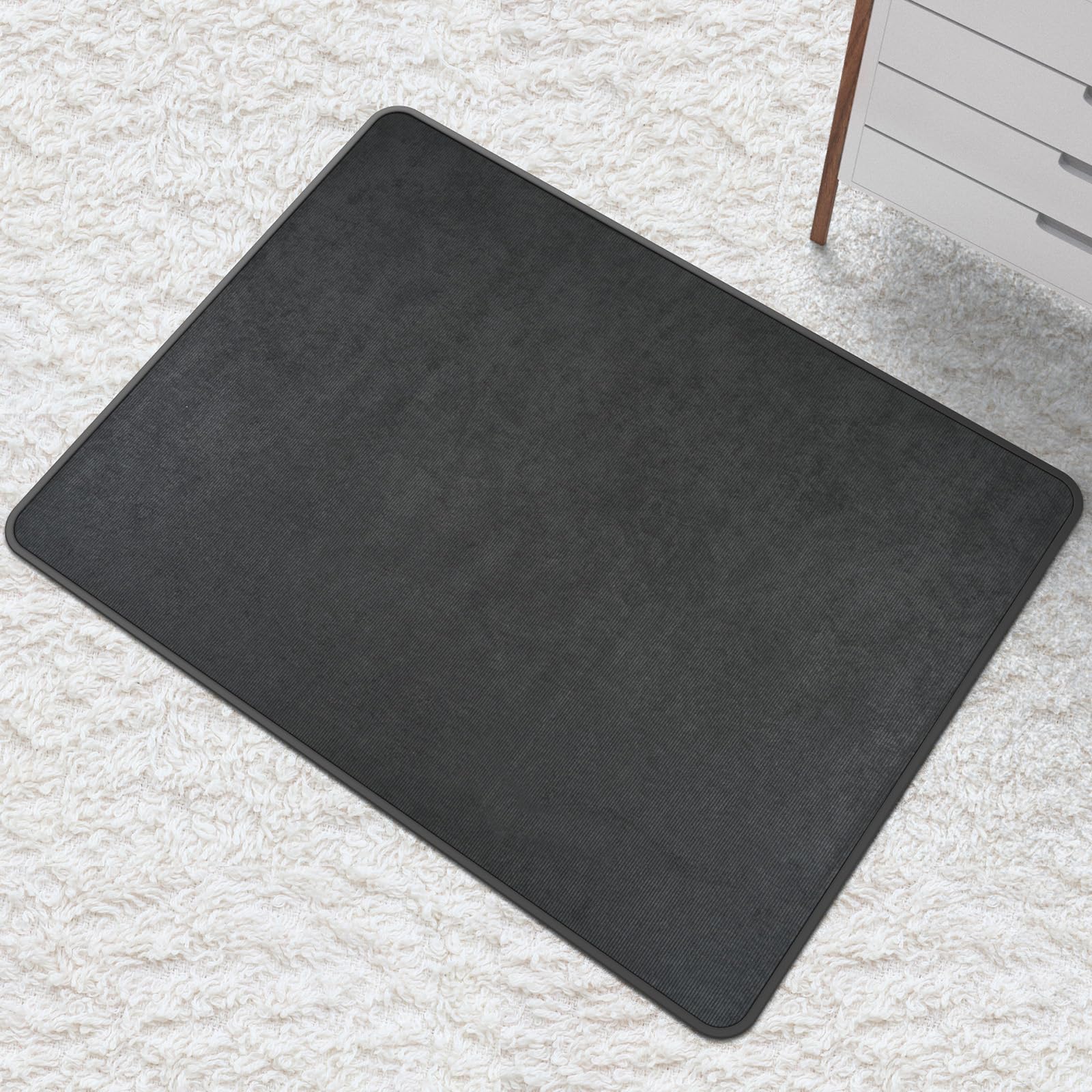 Premium Heavy Duty Office Chair Mat for Carpet & Hardwood Floors - 36