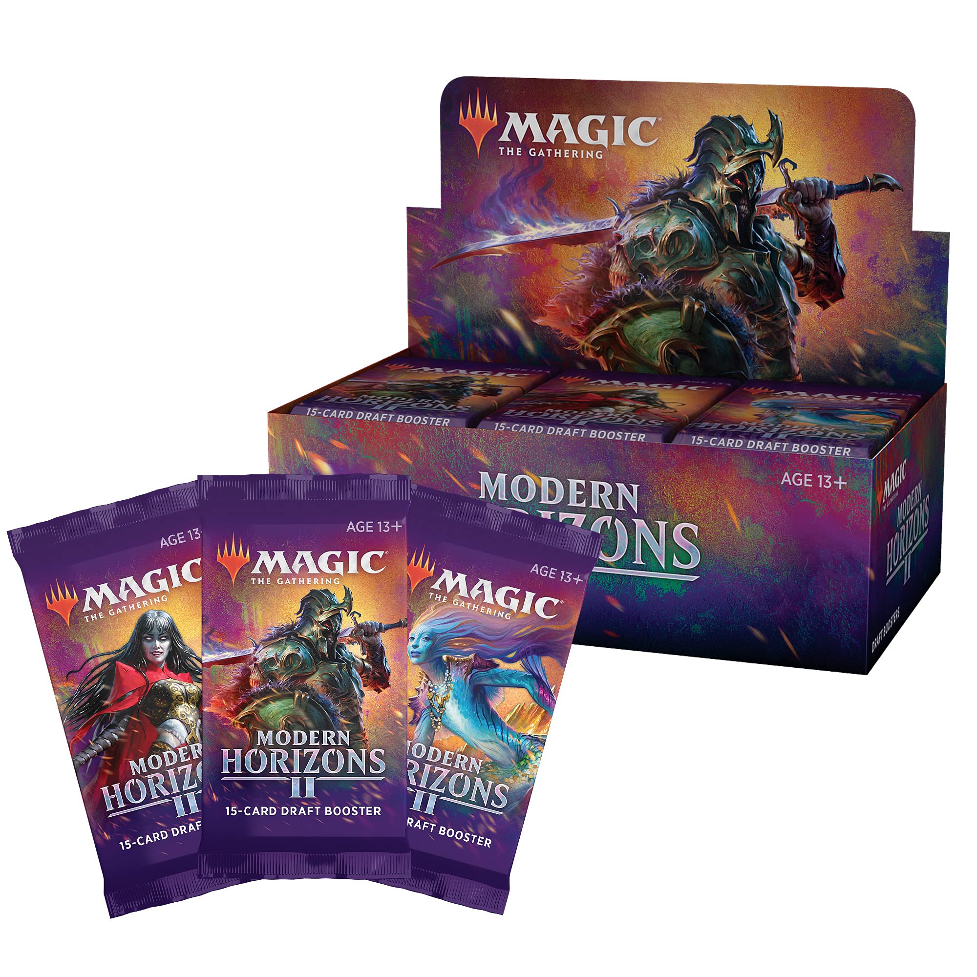 Magic: The Gathering Modern Horizons 2 Draft Booster Box - 36 Packs (540 Cards) | MTG Collector's Edition | Perfect for Draft Tournaments, Game Nights & Card Collectors