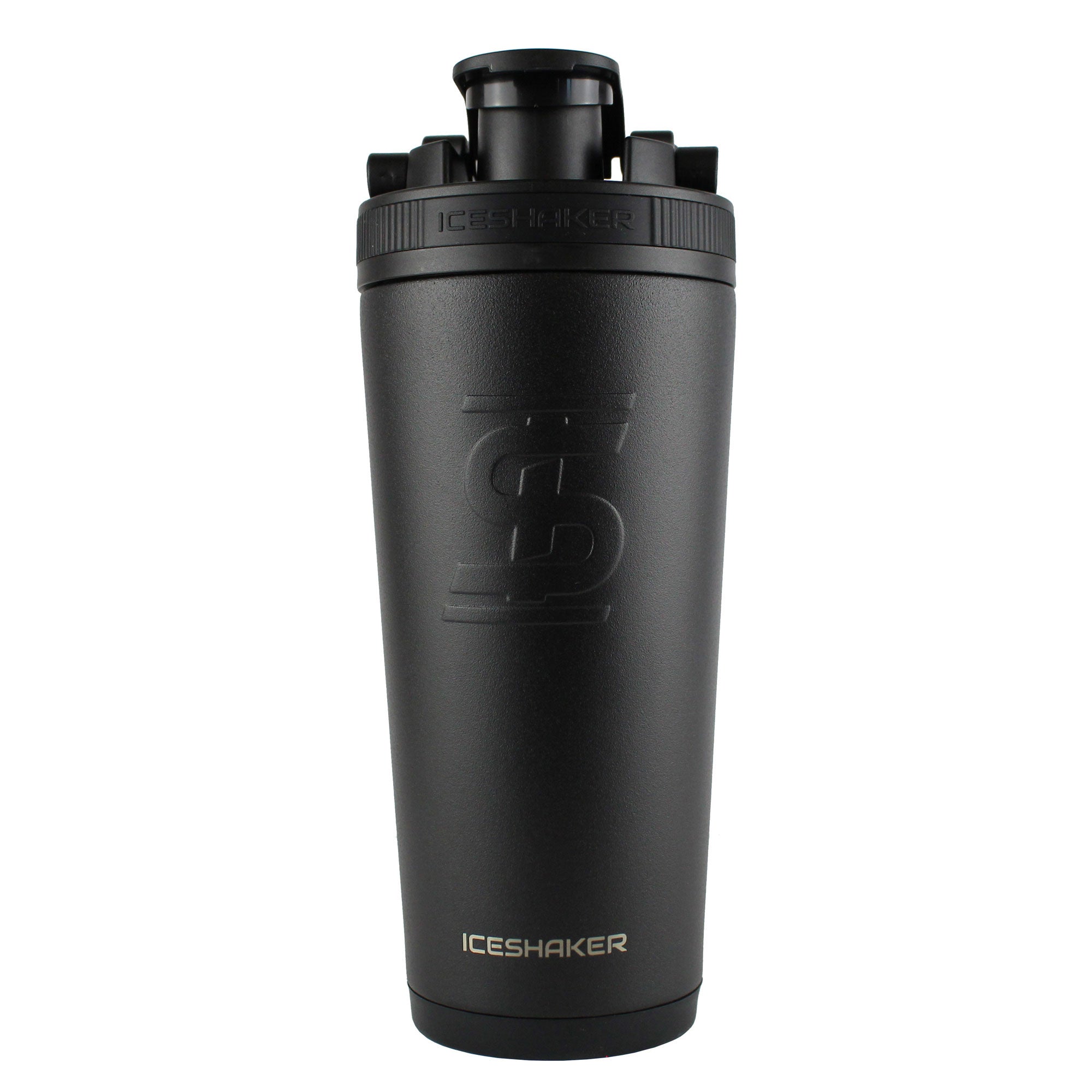 Official Anaheim Ducks 26oz Insulated Ice Shaker Bottle - Black | NHL Team Water Bottle for Gym, Sports & Outdoor Activities