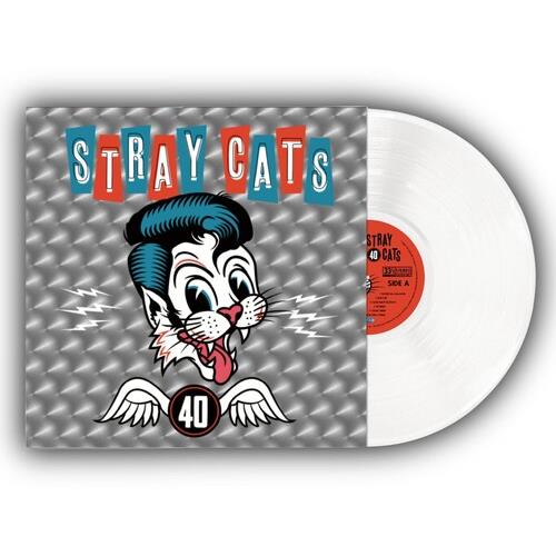Stray Cats 40 Vinyl LP - Classic Rockabilly Music Record for Collectors & Music Lovers - Perfect for Home Listening & Vintage Music Collections