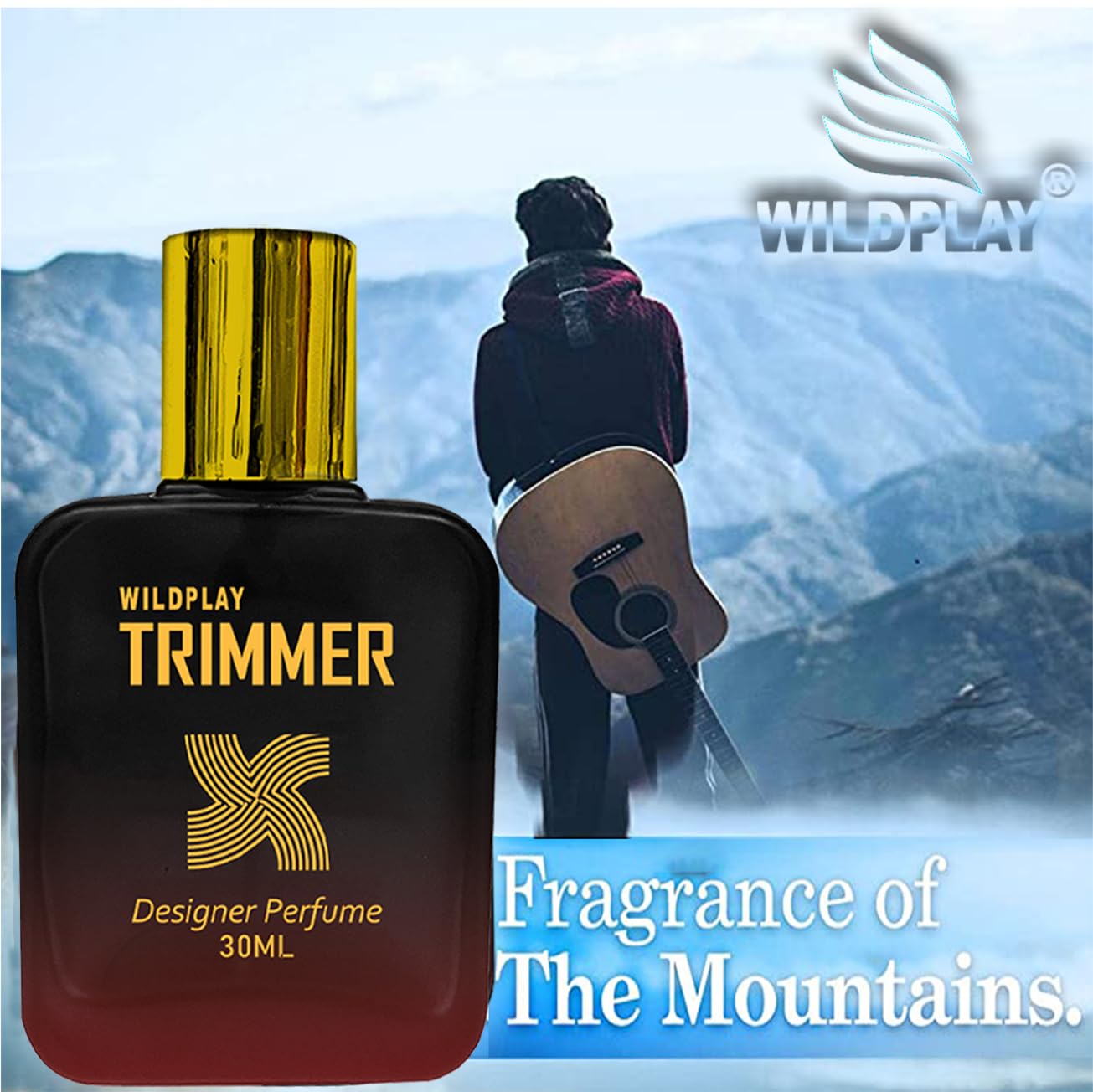 Wildplay Trimmer 30ml Cologne for Men - Long Lasting Fresh Scent, Perfect for Daily Wear, Work & Special Occasions