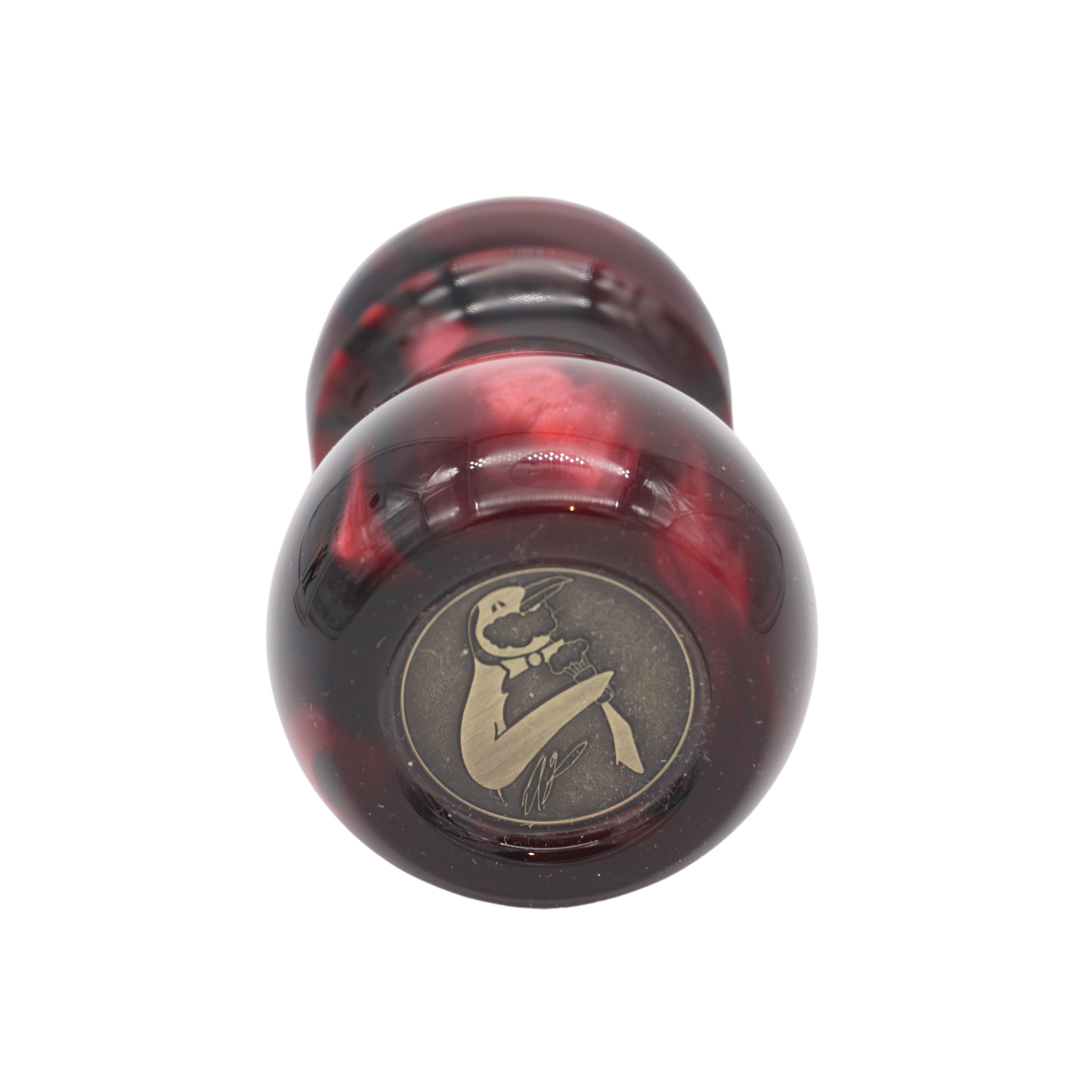 Premium Handcrafted True Blood Shaving Brush Handle - Fits 24mm & 26mm Knots - Perfect for Wet Shaving & Grooming Gifts for Men