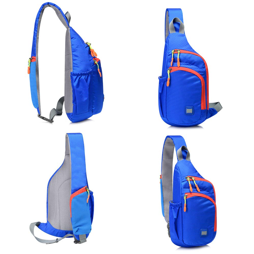 Waterproof Unisex Small Sling Backpack - Lightweight Crossbody Shoulder Bag for Travel, Hiking & Daily Use