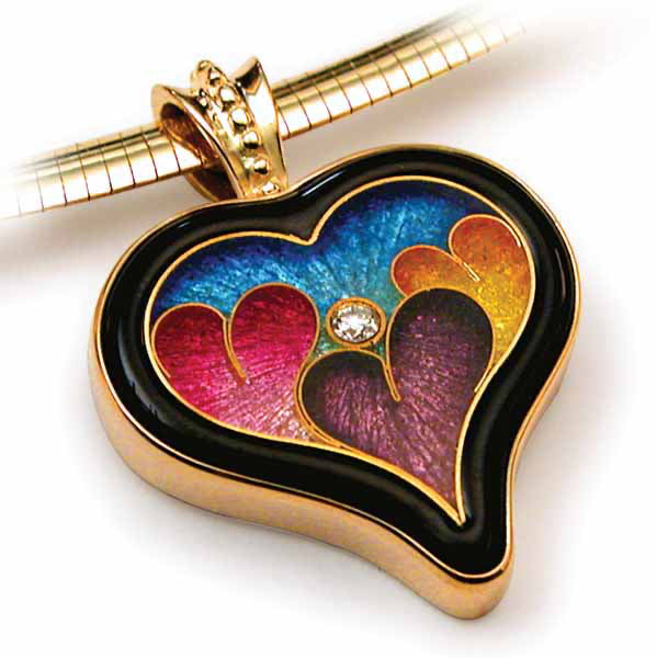 Heart VII Necklace - Elegant Heart Pendant Jewelry for Women, Perfect Gift for Valentine's Day, Anniversary & Romantic Occasions