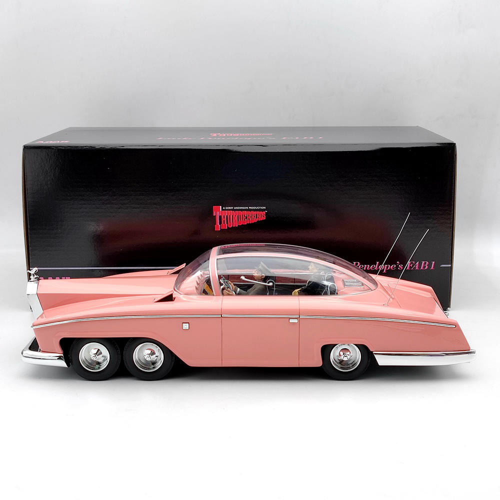 1/18 Scale Rolls Royce FAB1 Thunderbirds Resin Car Model - Limited Edition Collectible Toy for Display & Gifts | Perfect for Diecast Collectors, TV Show Fans & Home Decor