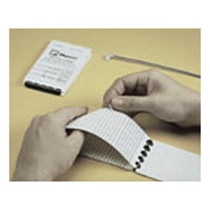 PCMB-9 Pre-Printed Wire Marker Book - Pocket-Sized Vinyl Cloth Labels for Durable Electrical Wiring Identification - Ideal for Electricians, DIY Projects & Industrial Use