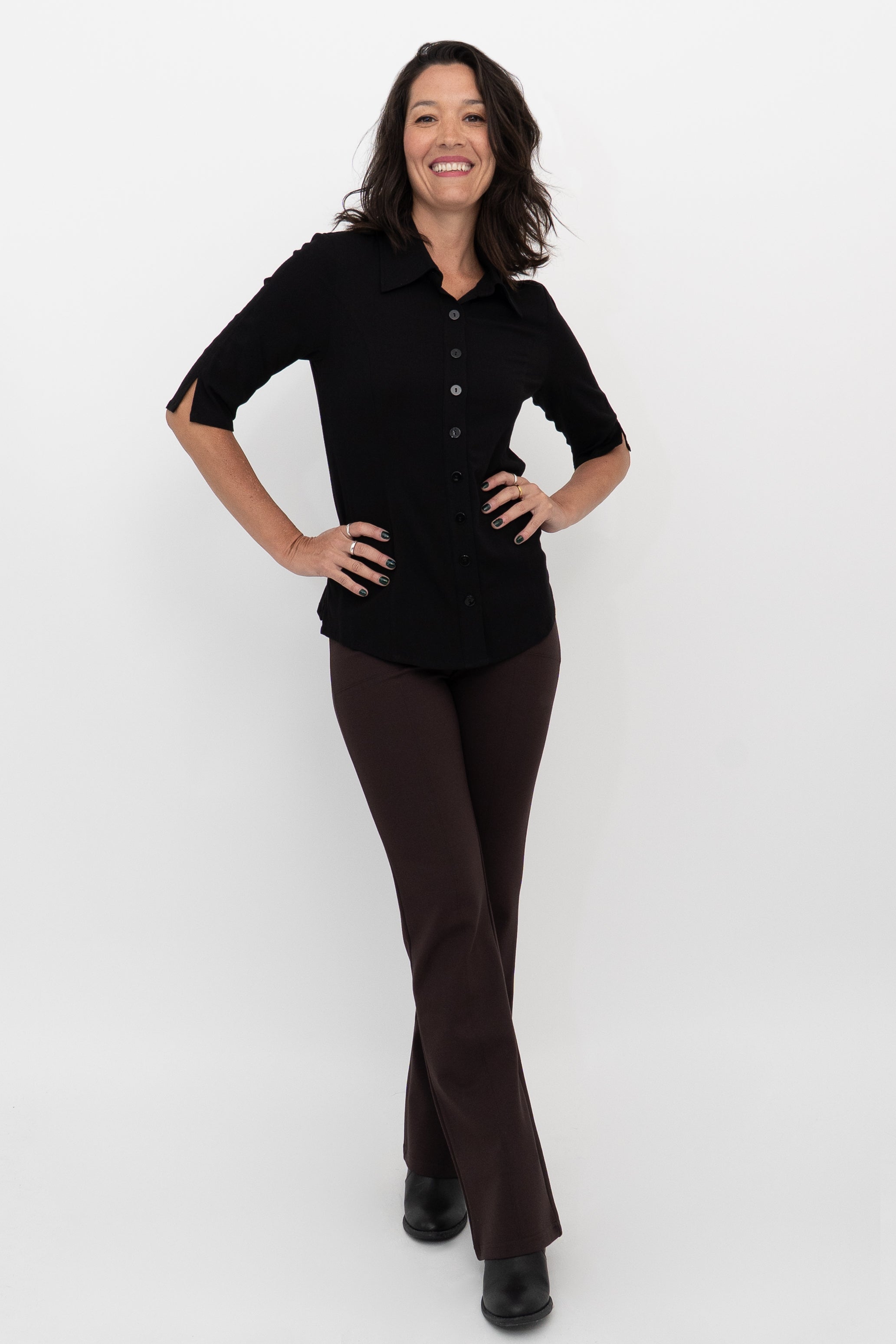 Premium Modal Coffee Pants for Women - Soft & Breathable Lounge Pants for Home, Yoga & Relaxation