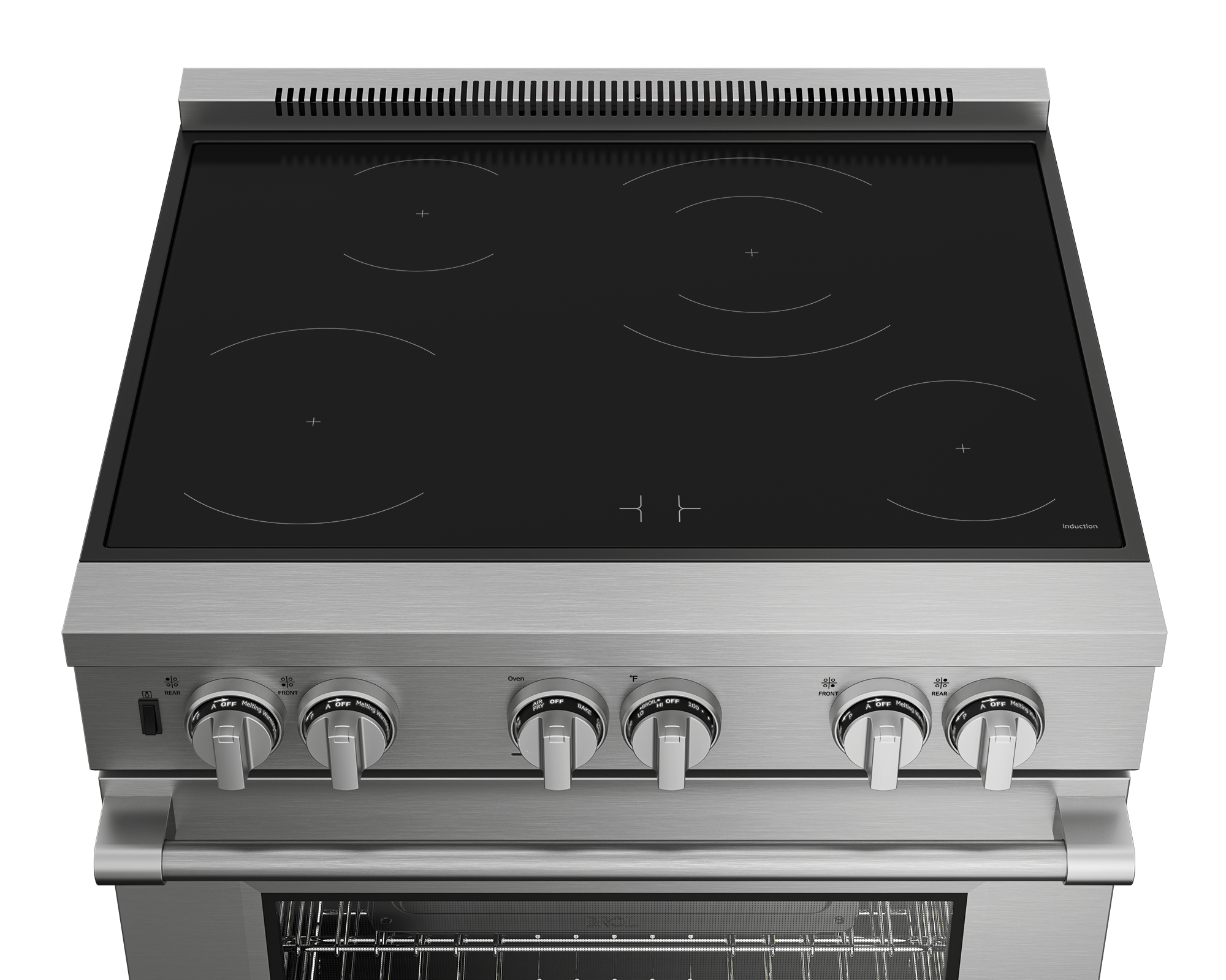 Beko PRIR34452SS 30-Inch Stainless Steel Pro Style Induction Range - Professional Kitchen Appliance for Home Chefs & Cooking Enthusiasts | Perfect for Modern Kitchens, Restaurants & Culinary Schools