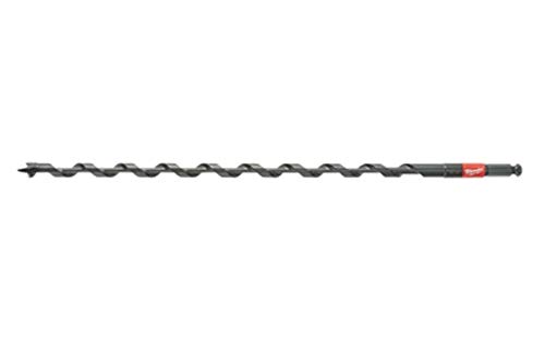 Milwaukee 13/16in Carbon Steel Auger Drill Bit (48-13-6907) - Perfect for Woodworking, Construction & DIY Projects