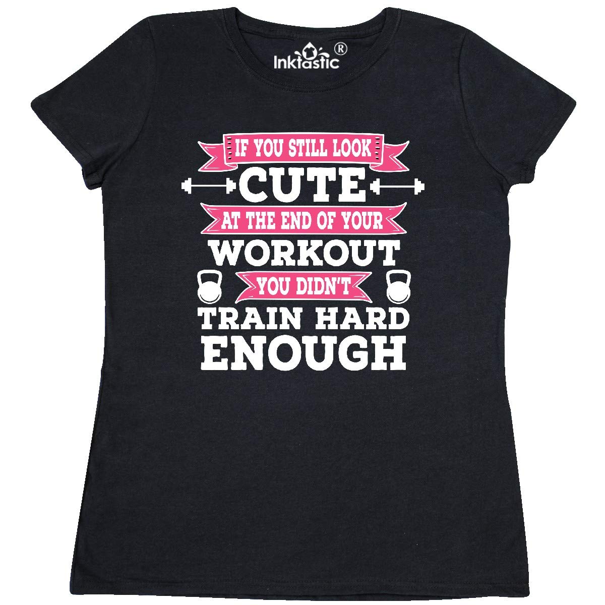 Inktastic Women's Fitness Training T-Shirt - Comfortable Workout Tee for Exercise & Gym - Perfect Gift for Active Women