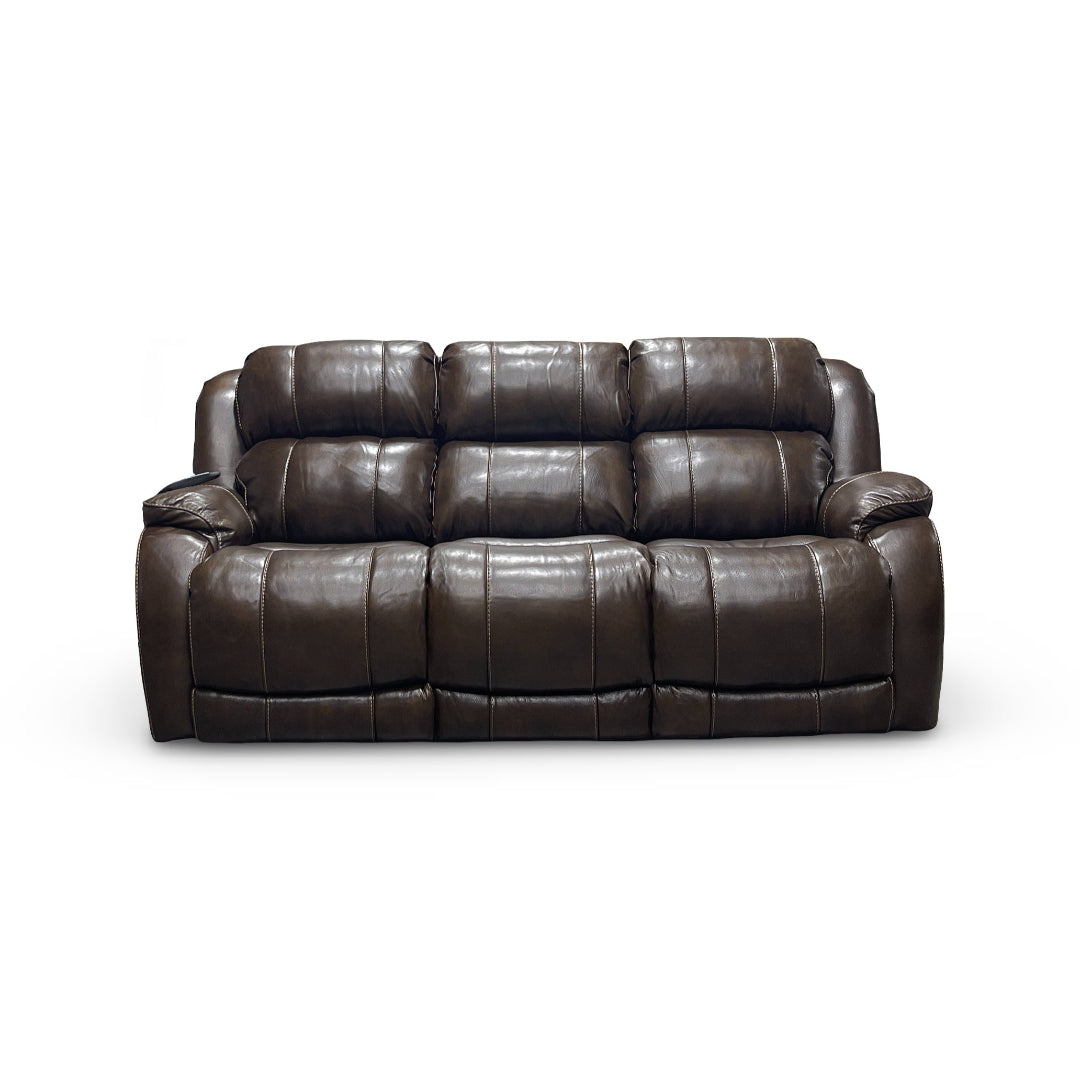 Andrew Genuine Leather Power Reclining Sofa Set - 3-Piece Living Room Sectional with USB Charging | Perfect for Home Theater, Family Gatherings & Relaxation