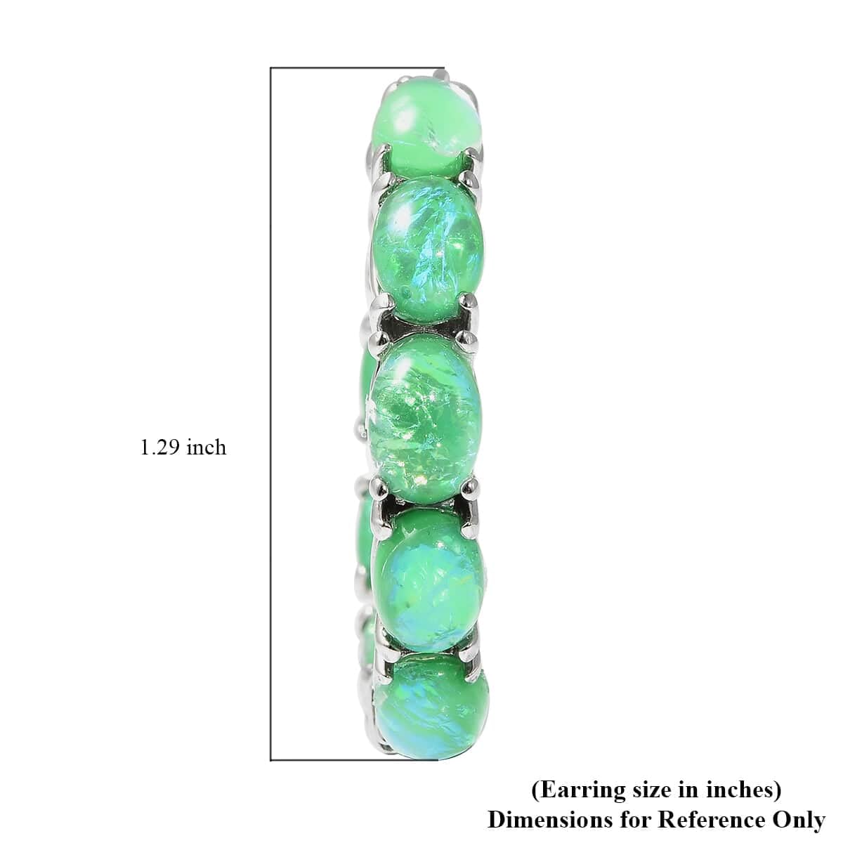 Elegant Resin Inside Out Hoop Earrings for Women - Crystal Stainless Steel Jewelry Set, Perfect Birthday Gifts for Her | Great for Parties, Weddings & Everyday Wear