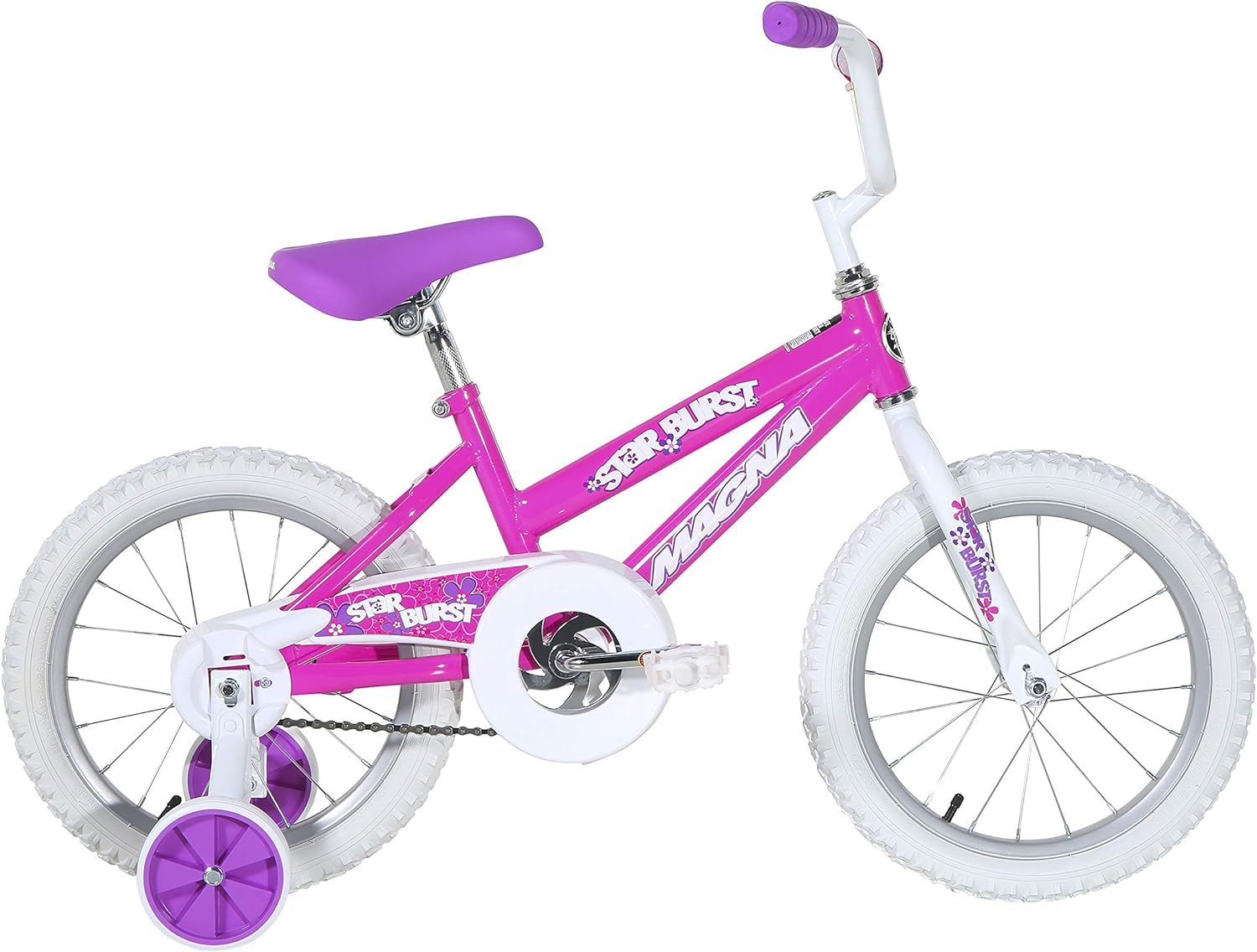 Dynacraft Star Burst Kids Bike - 16 Inch Children's Bicycle for Boys & Girls, Outdoor Riding, Exercise & Play | Perfect Birthday Gift for Active Kids | Ideal for Park Rides, Neighborhood Adventures & Family Outings