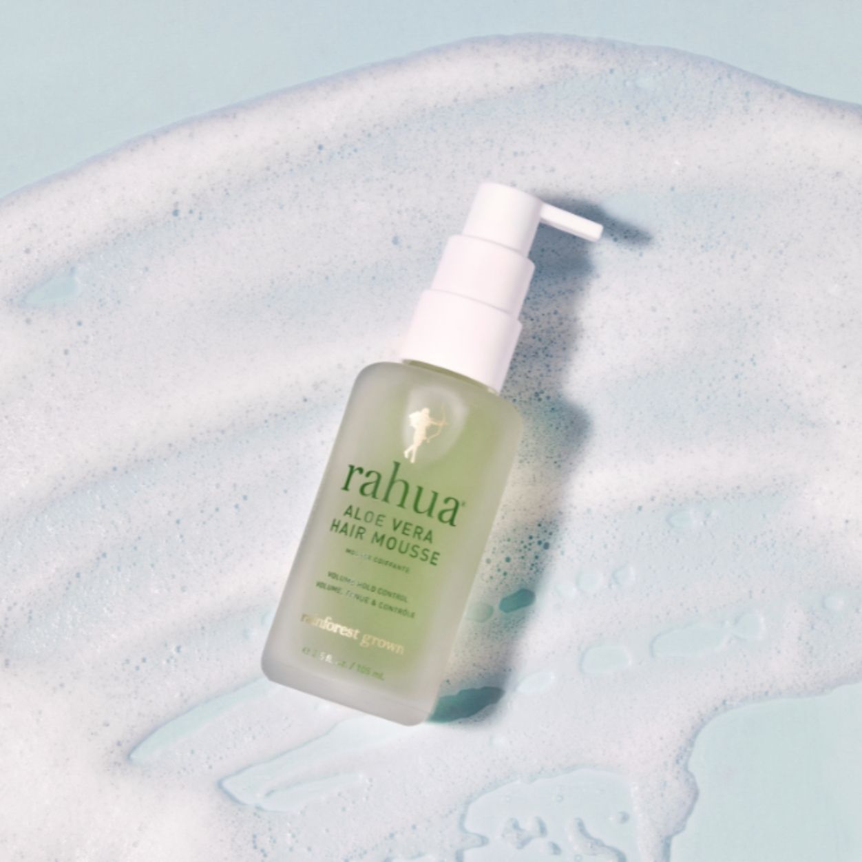 Aloe Vera Hair Mousse for Curly & Frizzy Hair - Volumizing & Hydrating Styling Foam for Natural Hair Care - Perfect for Daily Styling & Heat Protection