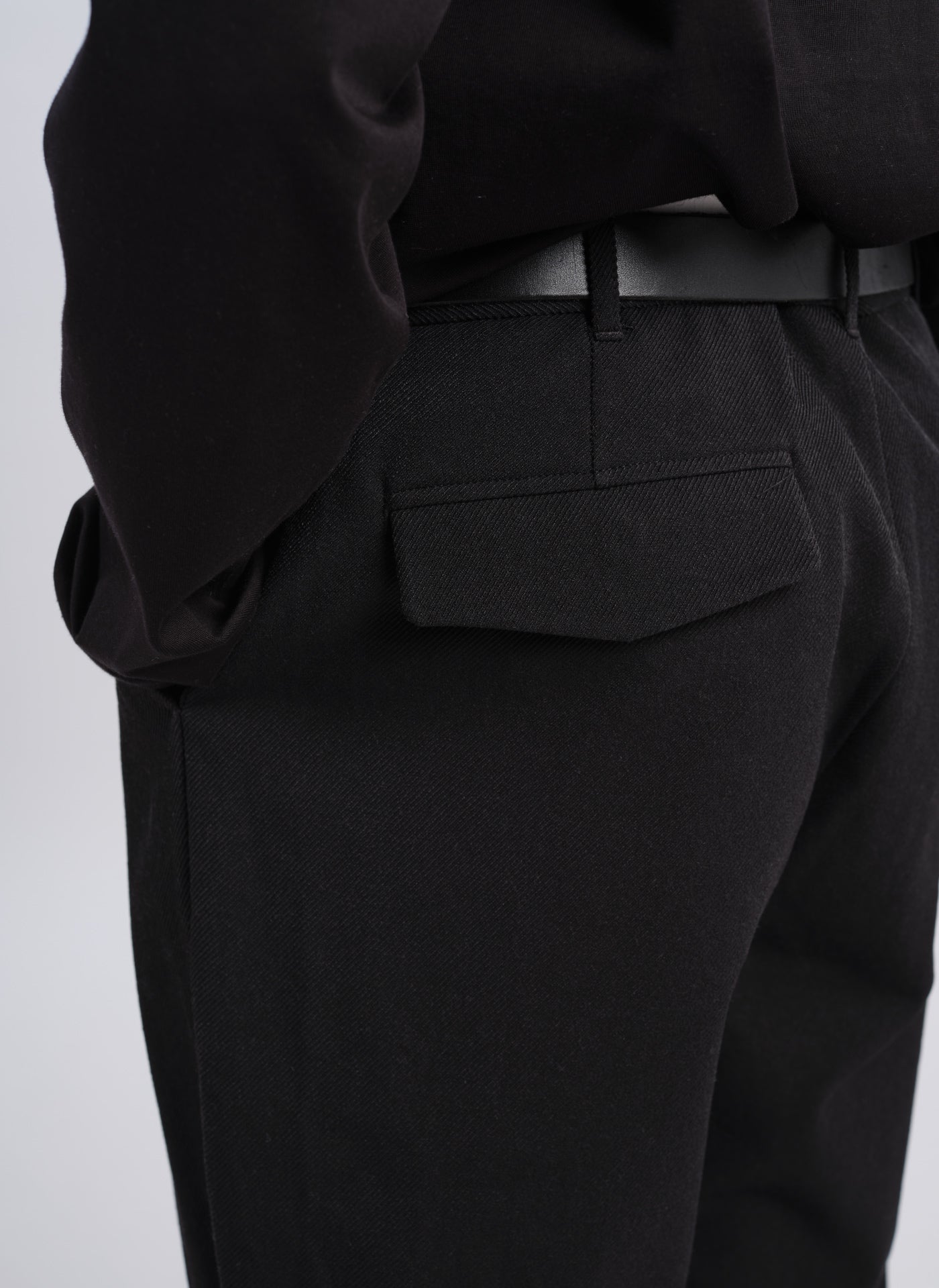Solotex Garbardine Work Pants - Ankle Length Relaxed Tapered Fit for Men & Women | Comfortable Office & Business Casual Wear [Size 10]