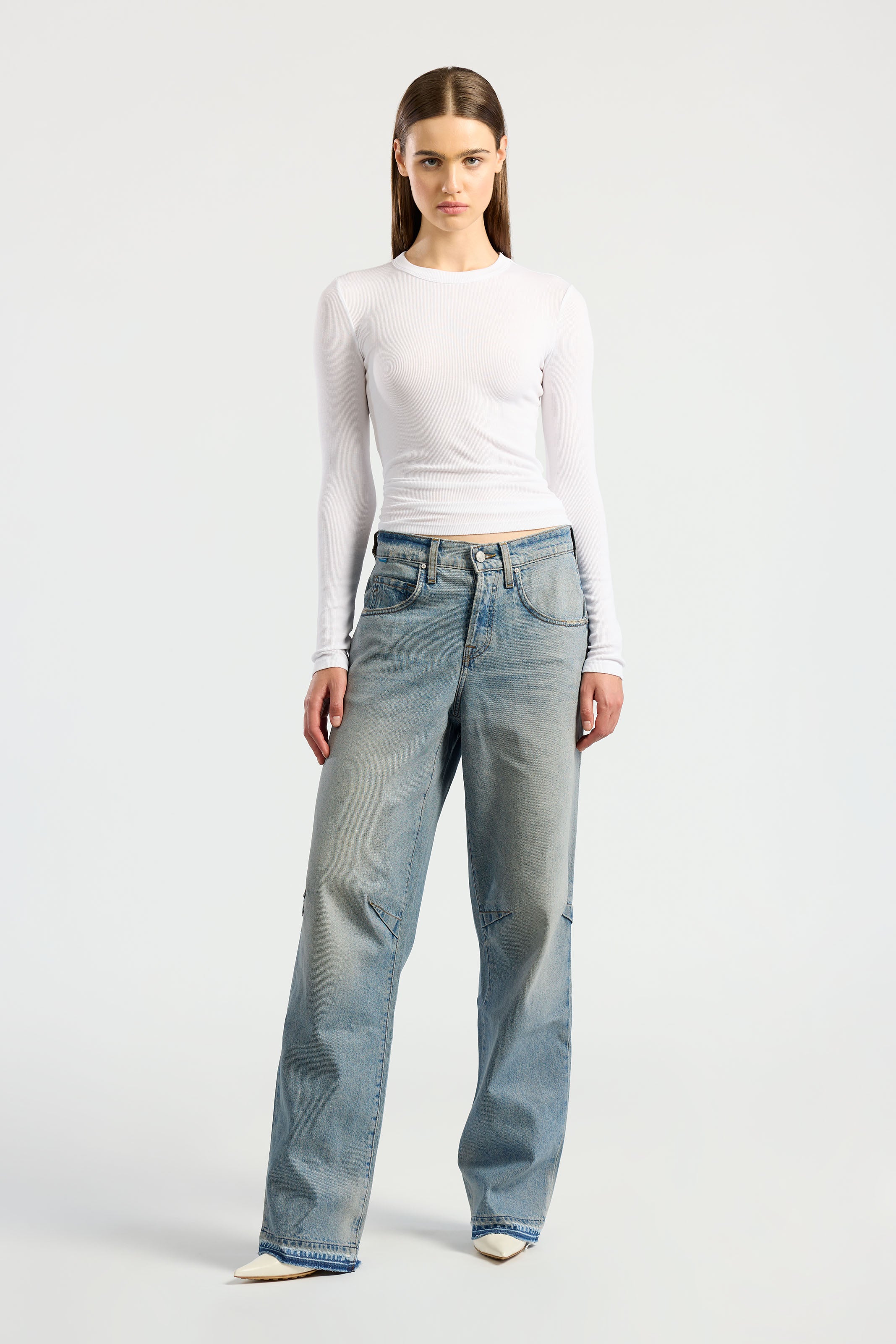 Verona Shirt for Women - Classic White Cotton Button Down Blouse - Perfect for Office, Business Casual & Everyday Wear
