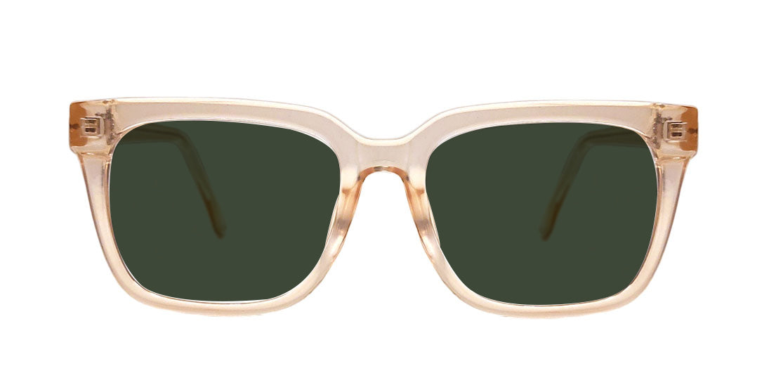 Stylish ST6179 Champagne Translucent Sunglasses for Women & Men – Perfect for Outdoor Activities, Beach, Driving & Fashion