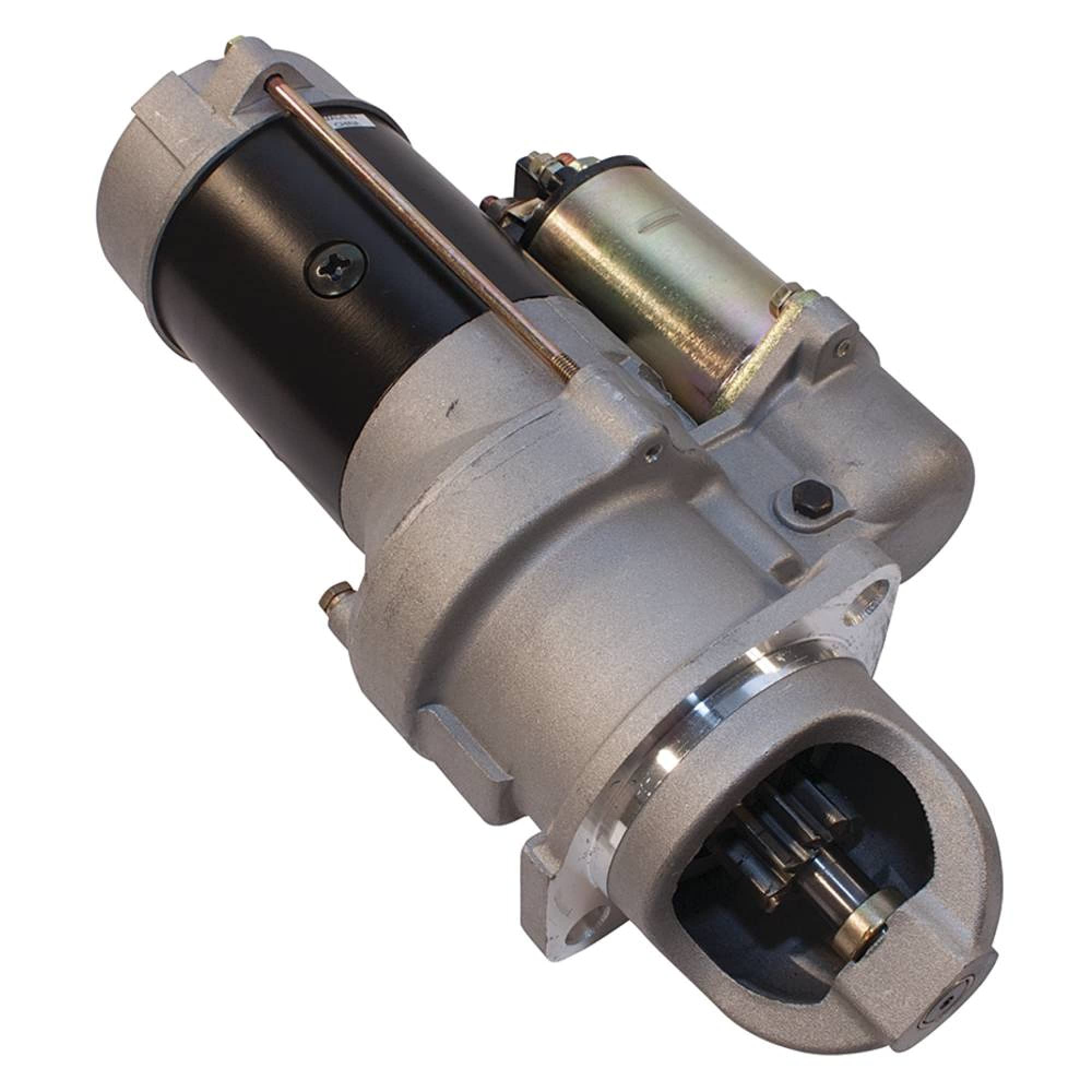 Stens 435-949 Electric Starter for Lawn Mowers & Small Engines - Silver Replacement Part for Easy Engine Starting | Outdoor Power Equipment Maintenance