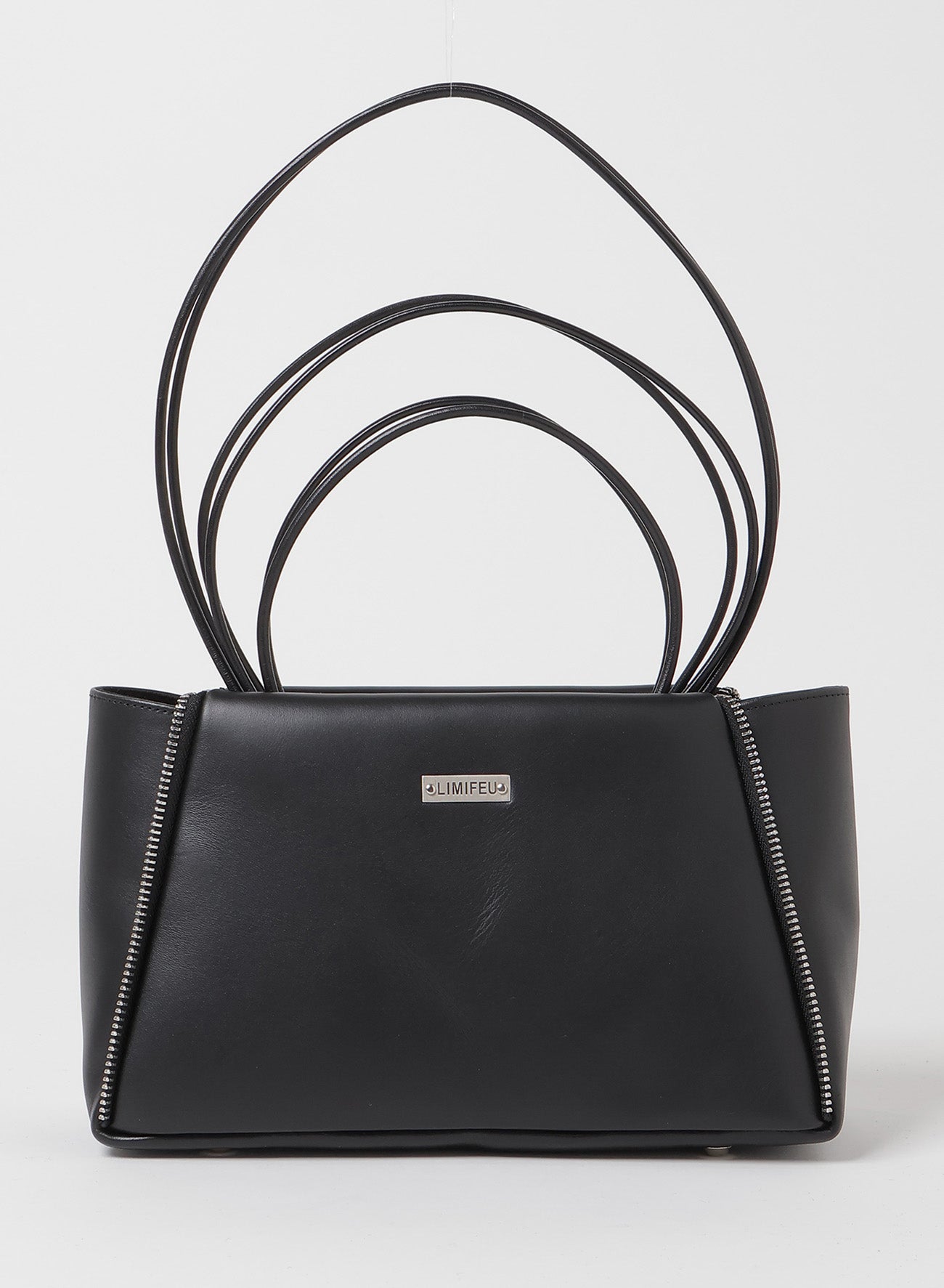 Chrome Steer Three-Handle Square Leather Bag for Women - Stylish & Durable Crossbody Tote for Work, Travel & Everyday Use