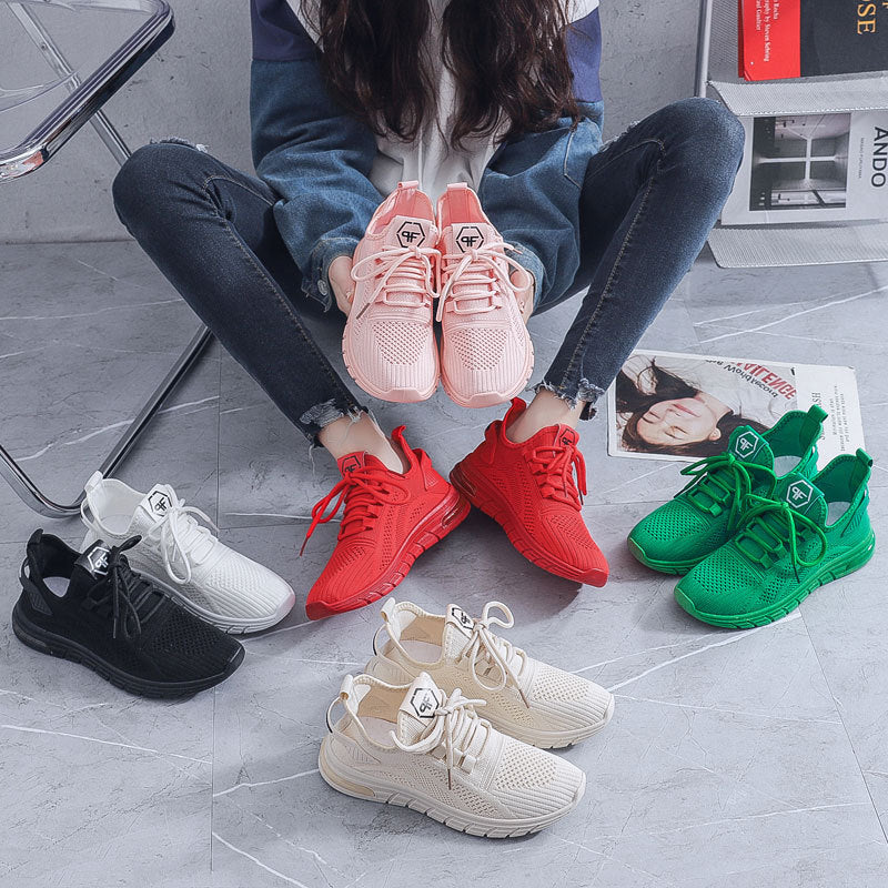 Breathable Women's Sports Casual Shoes - Lightweight Comfort for Running, Walking & Gym Workouts