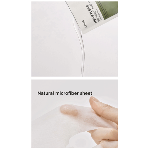 Anua Heartleaf 77% Soothing Sheet Mask Set - 10 Pack Korean Skincare for Sensitive Skin, Hydration & Calming - Perfect for Daily Use, Spa Night & Travel Skincare Routine