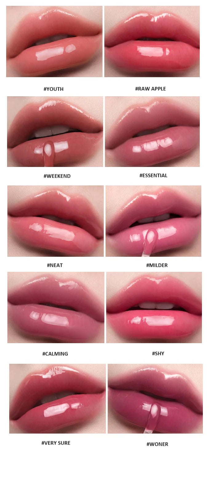 3CE Drop Glow Gel 3.8g - Hydrating Lip Gloss with Shimmer | Perfect for Daily Wear & Night Out Makeup