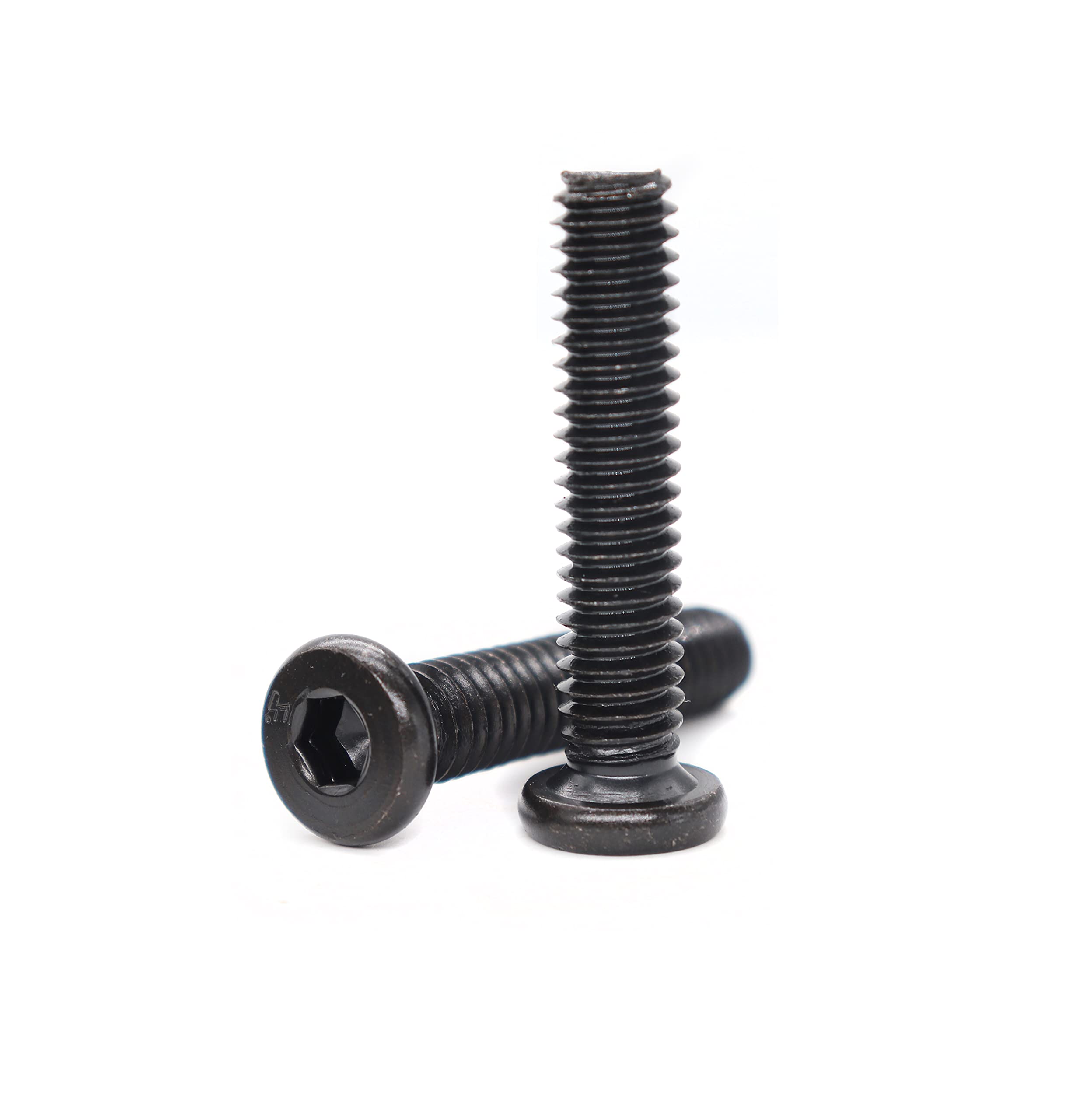 Black Hex Socket Cap Screws 10-Pack (5/16-18 x 1