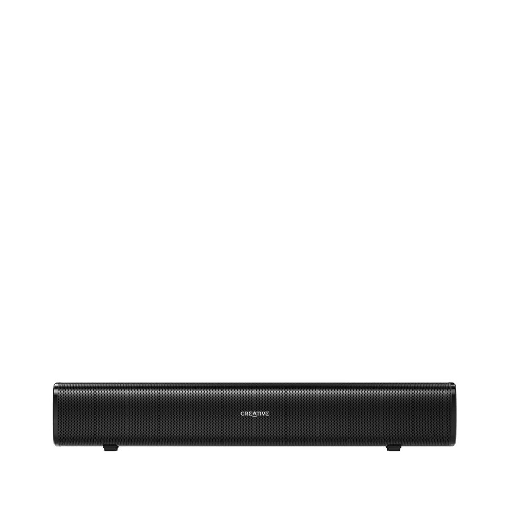 Creative Stage AIR Bluetooth Under-Monitor Speaker - Black | Compact Soundbar for PC, Laptop & TV | Perfect for Home Office, Gaming & Entertainment