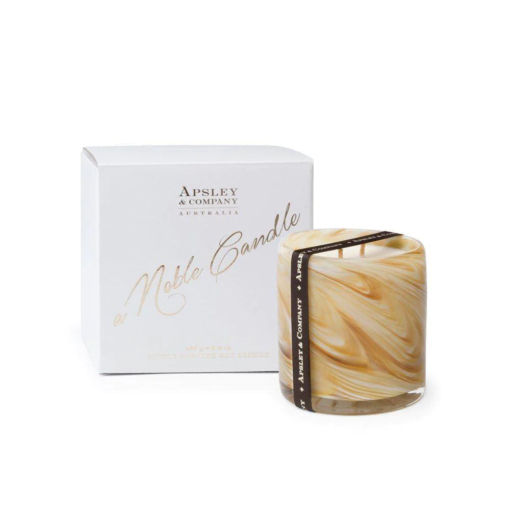 Premium Luxury Scented Candle 400g by Apsley & Co. - Handmade Soy Wax for Home Decor, Romantic Gifts & Relaxation