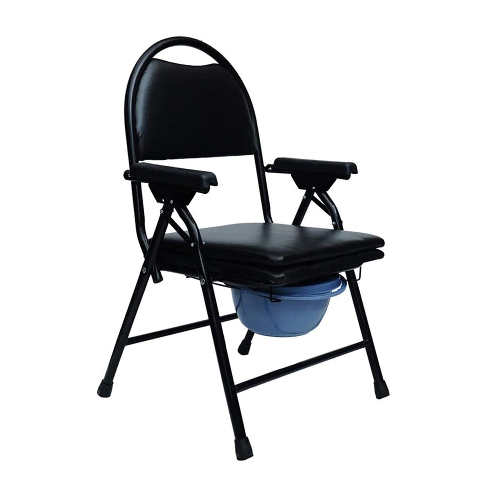 LXBH Shower Chair for Elderly with Arms & Back Support - Non-Slip Shower Stool Seat for Disabled & Adults - Portable Toilet Chair for Bathroom Safety - Ideal for Seniors, Mobility Issues & Post-Surgery Recovery