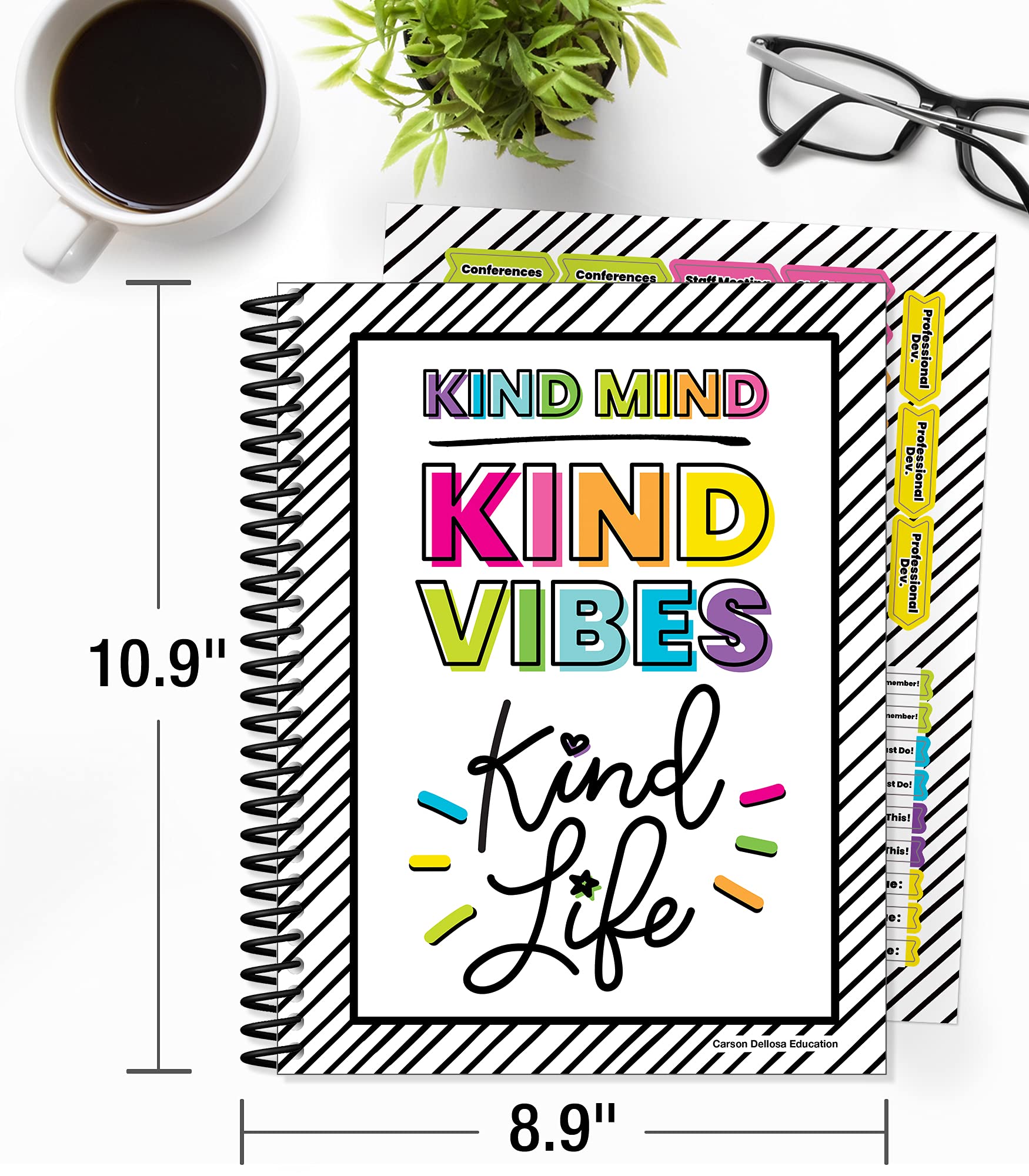 Carson Dellosa Kind Vibes Teacher Planner - 8