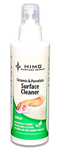 HIMG Ceramic and Porcelain Surface Cleaner - Powerful Stain Remover for Tiles, Bathtubs & Sinks - Non-Toxic, Streak-Free Formula - Perfect for Bathroom, Kitchen & Household Cleaning