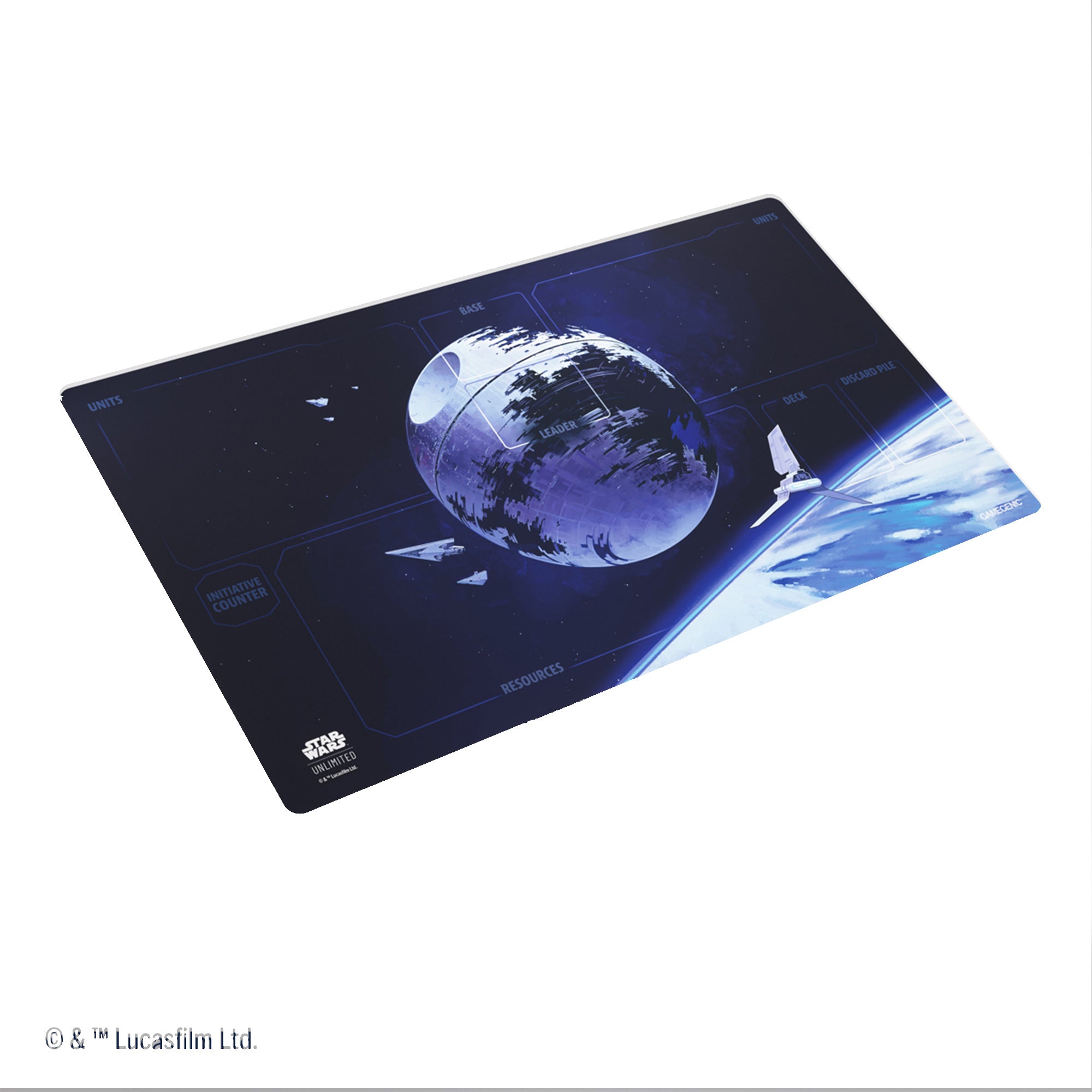 Star Wars: Unlimited Prime Game Mat - Death Star Design | Premium Gaming Surface for Collectible Card Games | Perfect for Star Wars Fans & TCG Enthusiasts