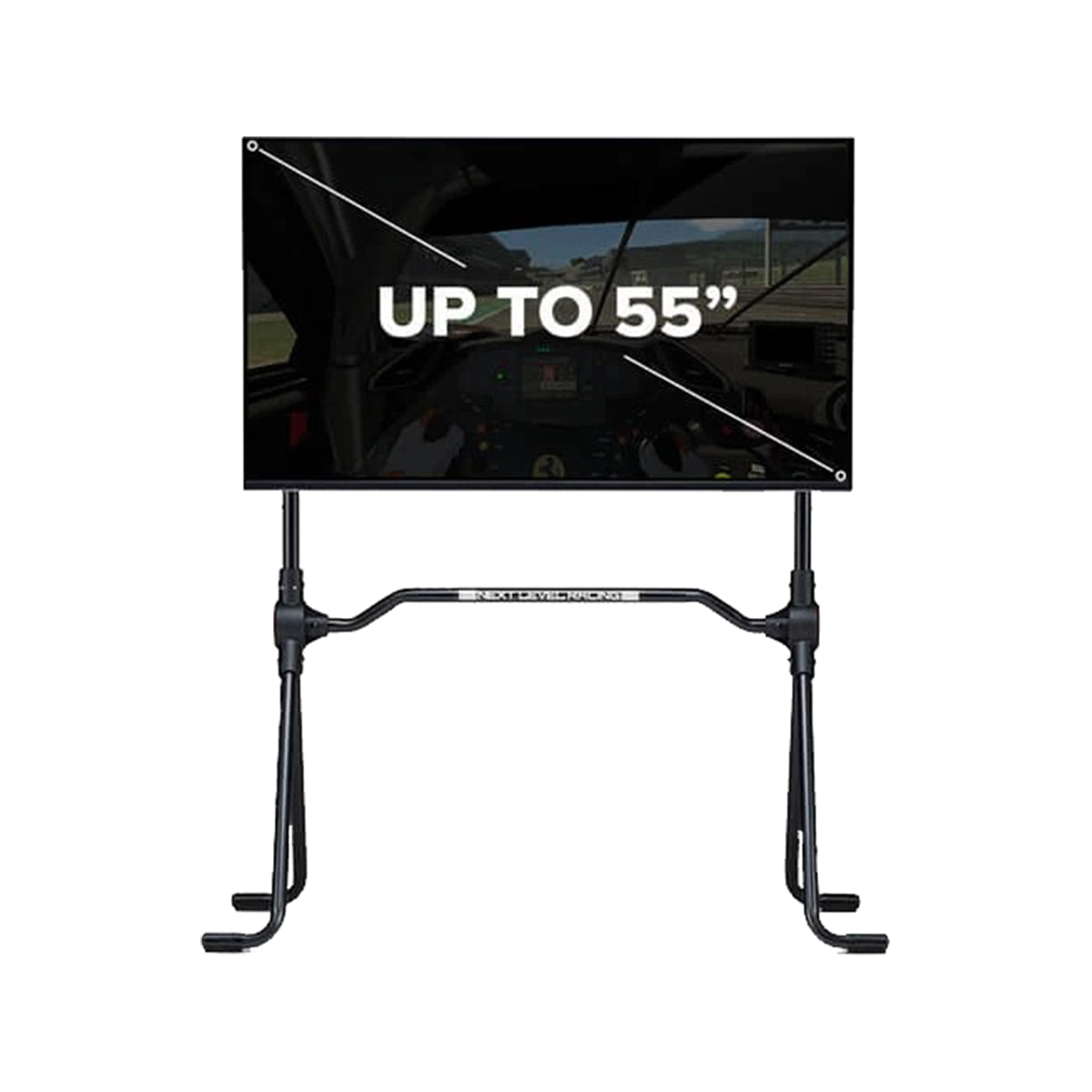 Next Level Racing LITE Free Standing Monitor Mount - Adjustable Stand for Gaming & Work - Perfect for PC, PS5, Xbox Setup - Home & Office Use