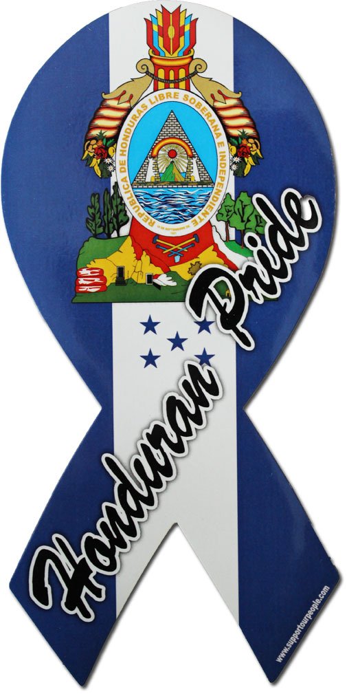 Honduras Flag Ribbon Magnet - Honduran Pride Country Souvenir & Fridge Decor | Perfect for Travel Gifts, Home Decor, and Office Accessories