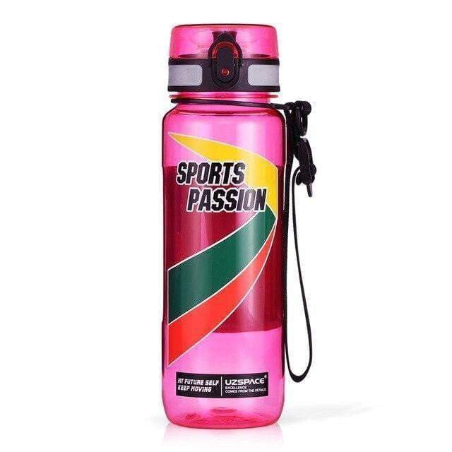 UZSPACE Large BPA-Free Plastic Sports Water Bottle - 32oz Leak Proof Portable Water Bottle for Men, Gym, Hiking, Running & Outdoor Fitness Activities
