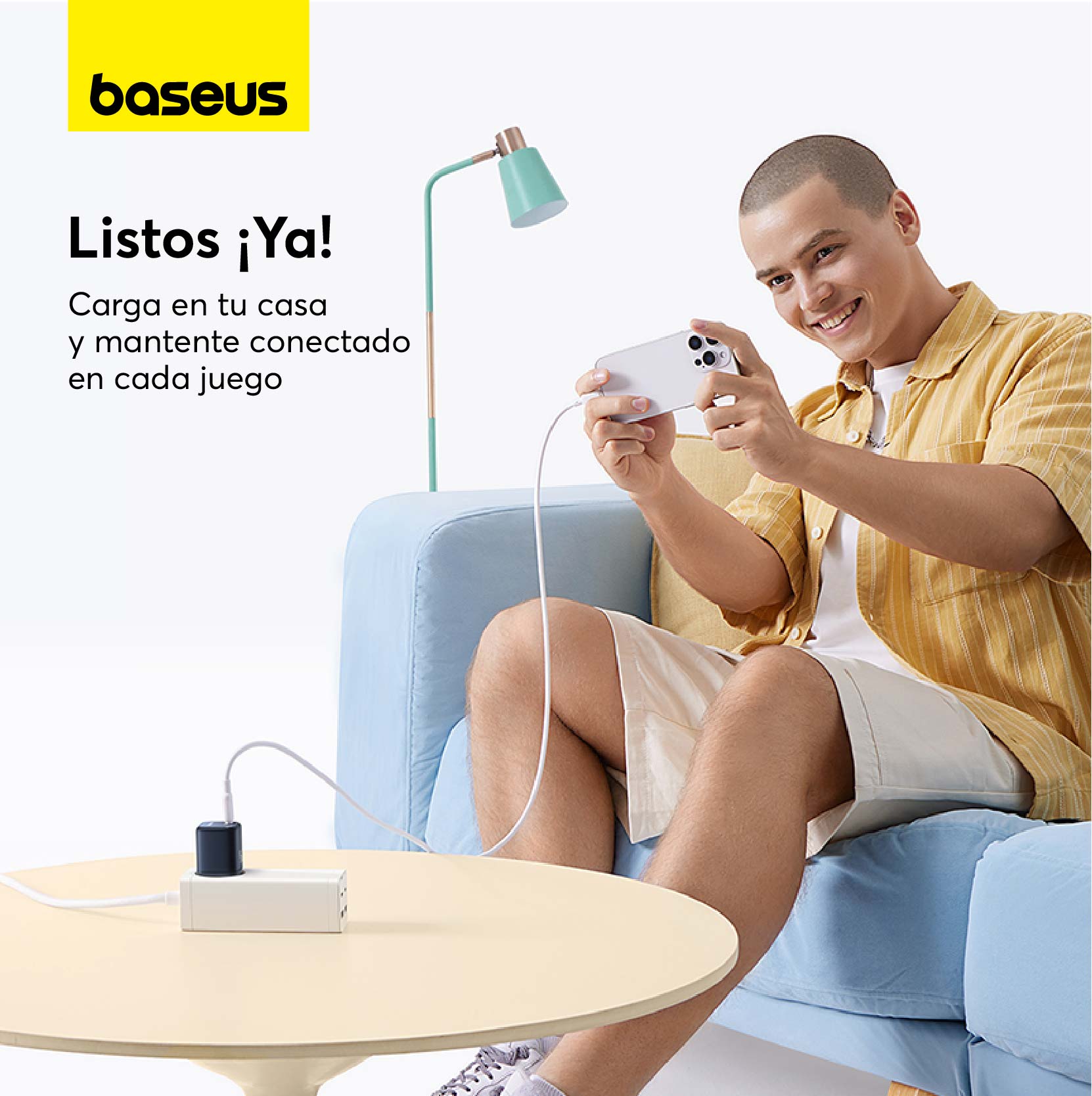 Baseus PicoGo GaN6 45W Fast USB-C Charger - Compact & Powerful for iPhone 15/14/13, MacBook, iPad, Samsung Galaxy - Perfect for Travel, Office & Home Use