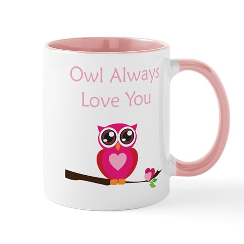 White/Pink Inside - Owl Always Love You Mug