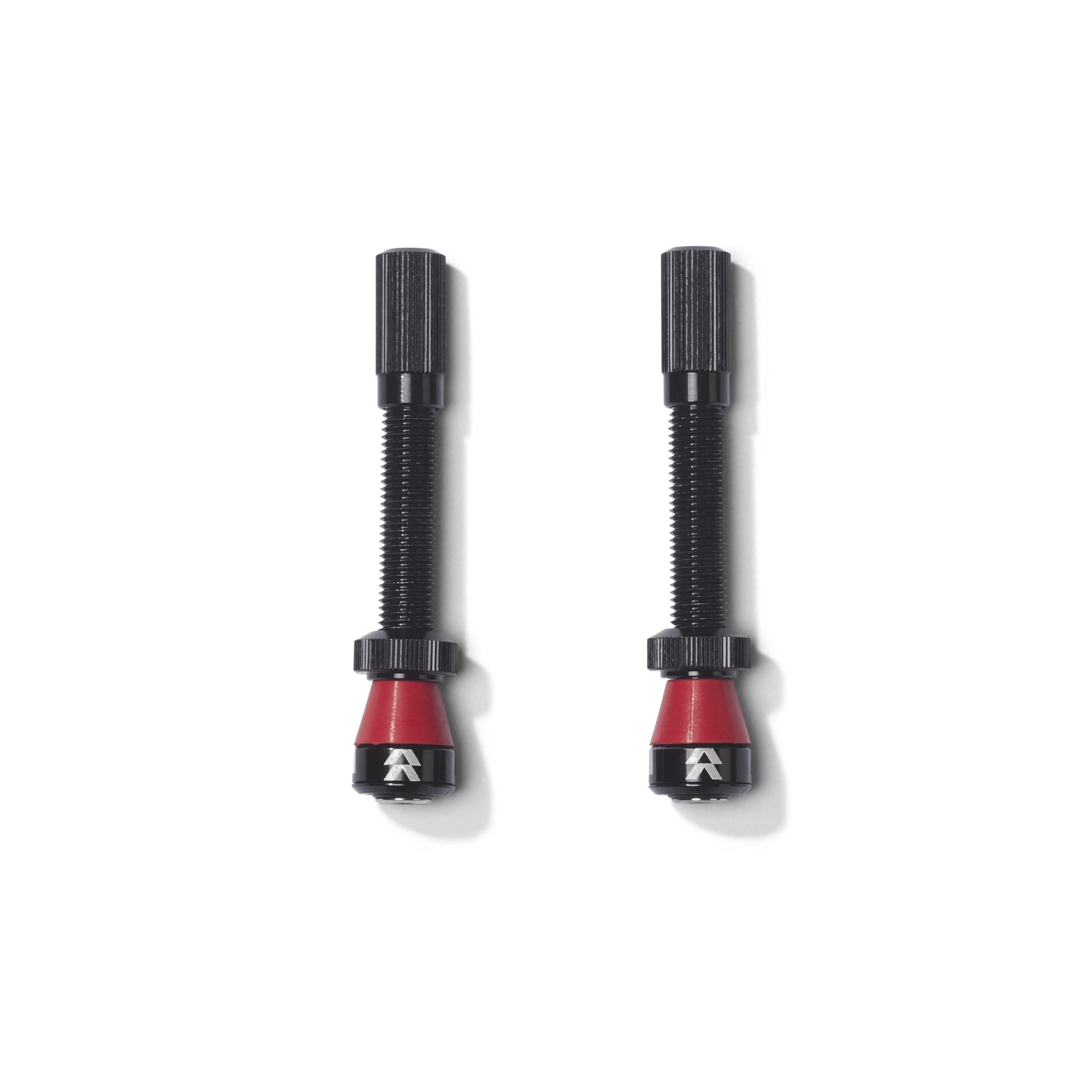 Reserve Wheels Fillmore Tubeless Bike Tire Valves - 50mm Black Pair - Compatible with Road, Mountain & Cyclocross Bikes - Perfect for Off-Road Adventures & Commuting