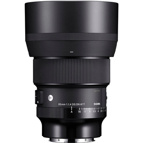 Sigma 85mm f/1.4 DG DN Art Lens for Sony E-Mount & Leica L-Mount - Premium Portrait & Low Light Photography Lens for Professional Photographers - Perfect for Weddings, Events, and Studio Portraits