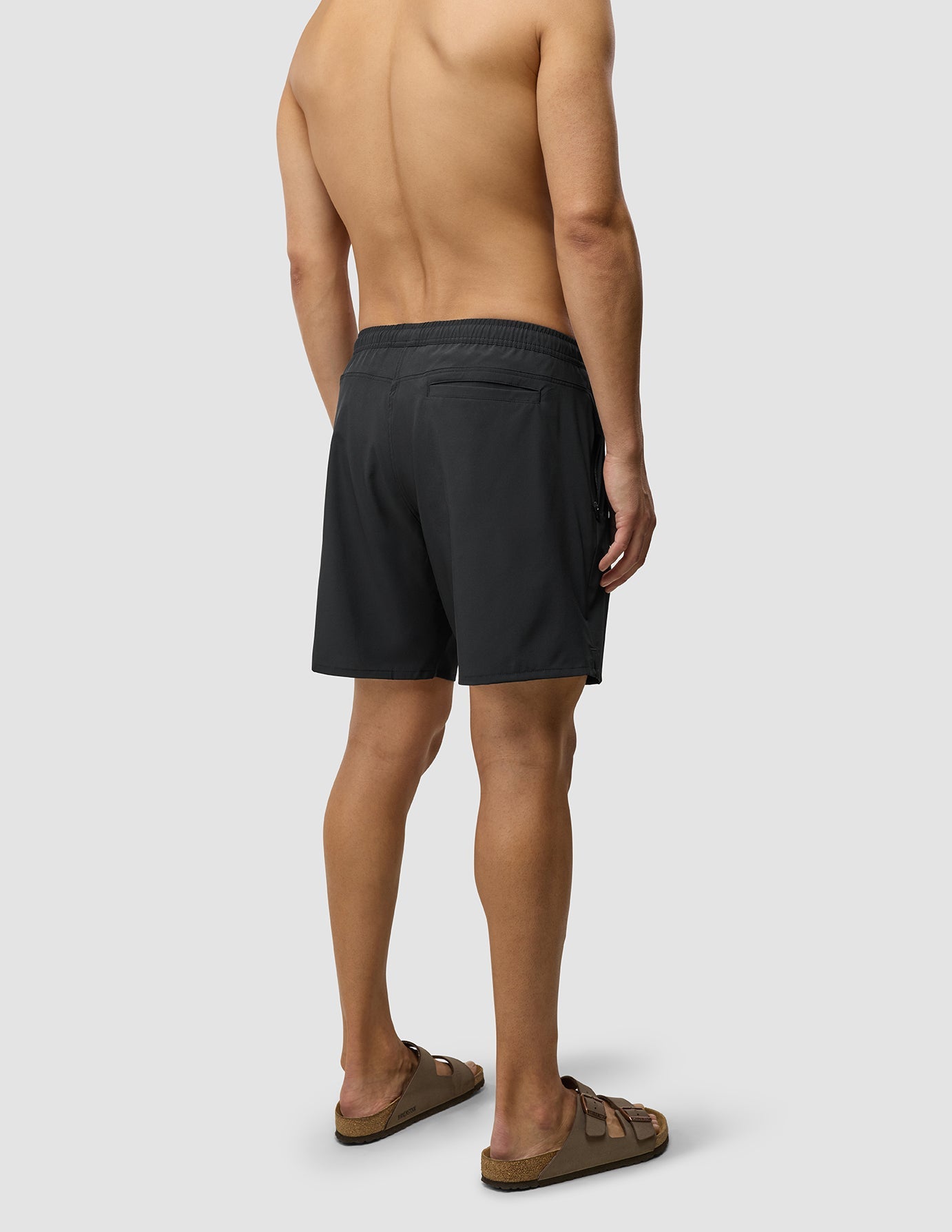 Premium Men's Quick-Dry Swim Shorts - Black - Comfortable & Stylish for Swimming, Beach, Pool & Water Sports