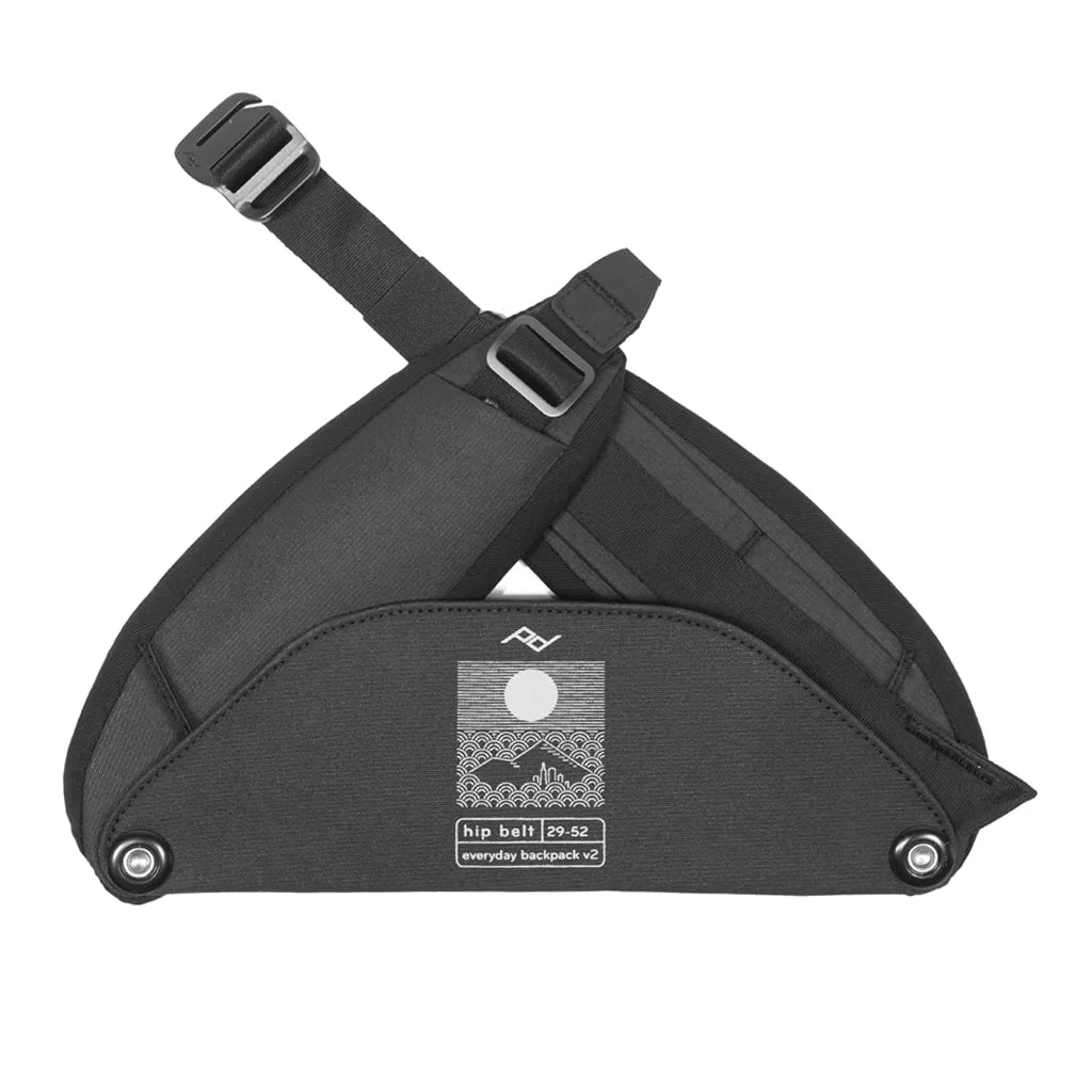 Peak Design Everyday Hip Belt - Durable & Stylish Waist Pack for Travel, Hiking & Daily Use - Perfect for Outdoor Adventures & Urban Commuting