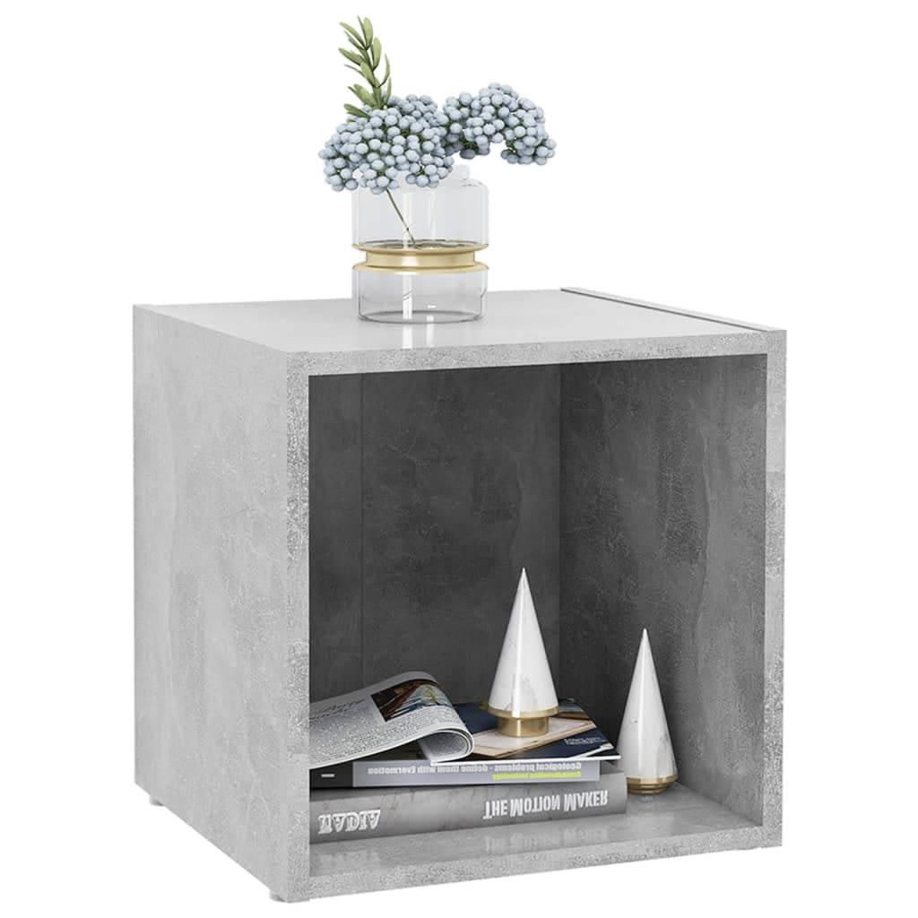 Qiilu Coffee Table - Modern Chipboard TV Stand with Storage, Bedside Table for Bedroom & Living Room | Perfect for Home Entertainment & Small Space Organization