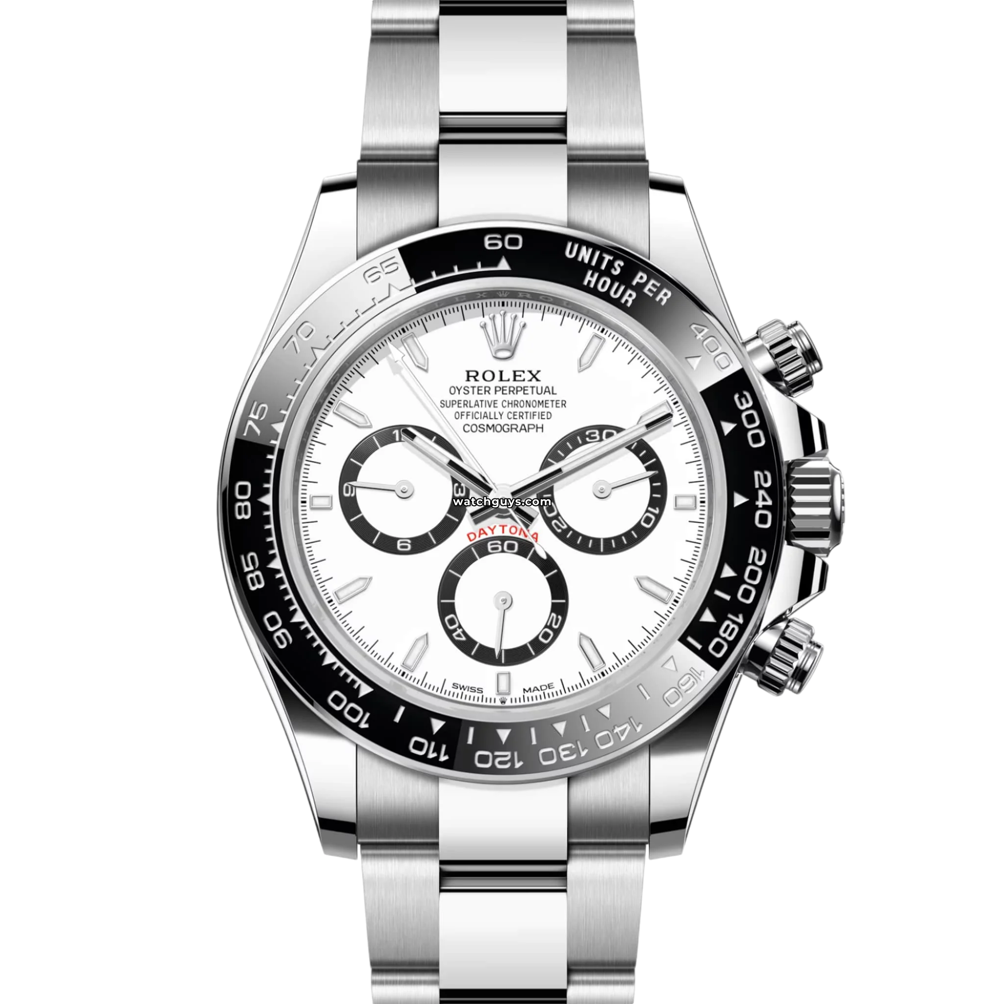 Rolex Daytona 126500LN Panda Watch - Stainless Steel Chronograph Men's Luxury Timepiece for Business, Gifts & Special Occasions