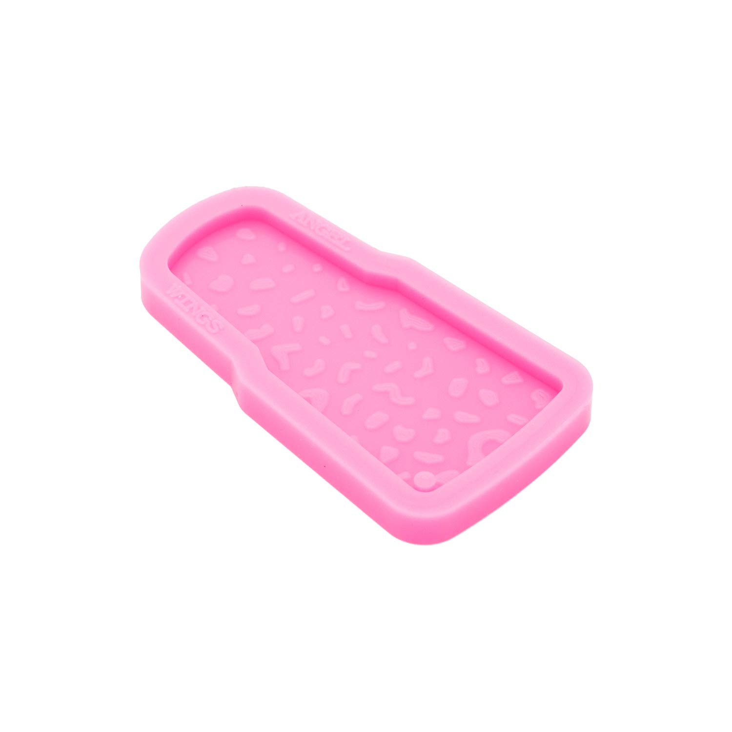 Shiny Glossy Tumbler Shape Keychain Silicone Mold with Hole - Epoxy Resin Jewelry Making Mold for Necklace Pendant, Luggage Tag & DIY Craft Projects - Perfect for Resin Art, Keychains & Handmade Gifts